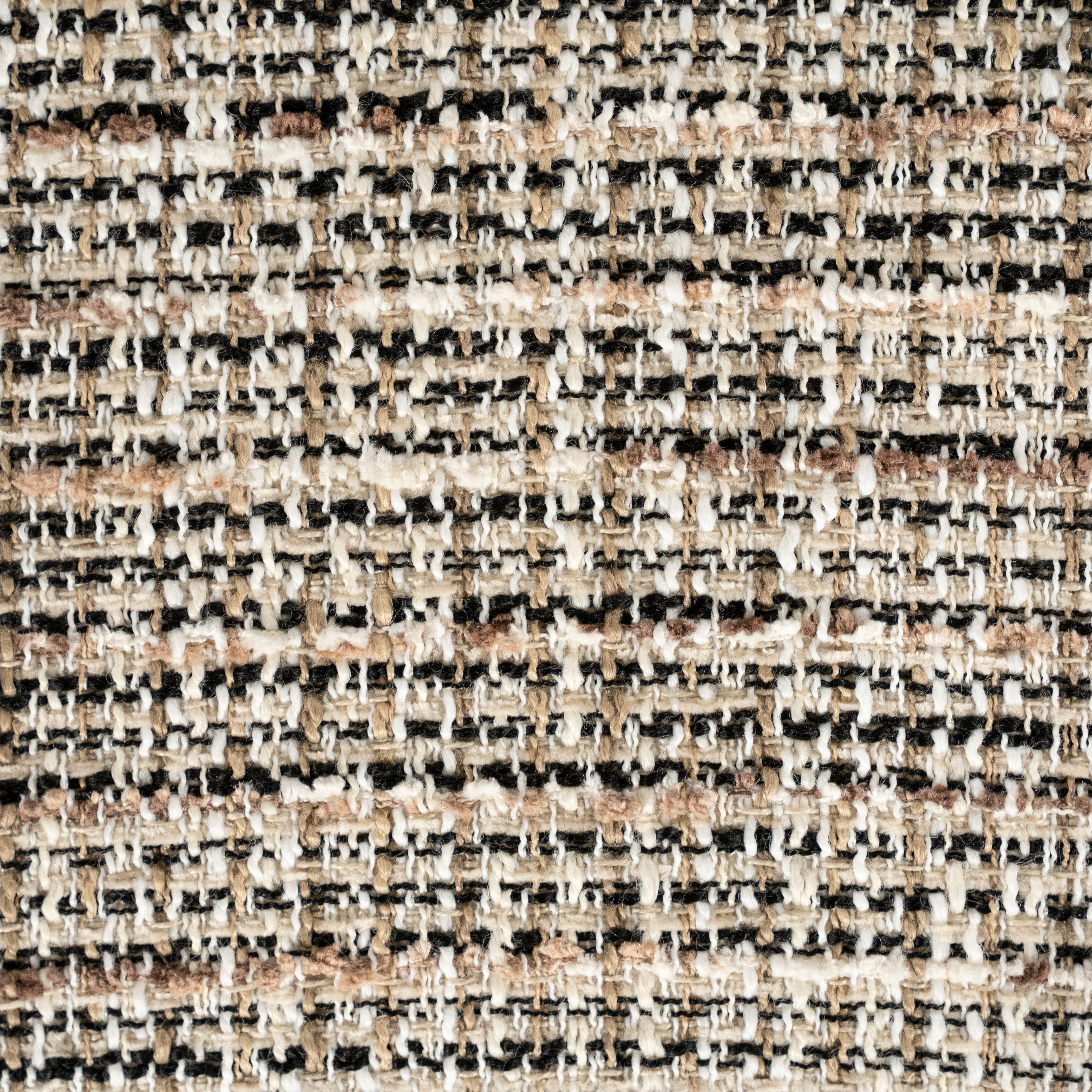 MICHA armchair in taupe with oak base