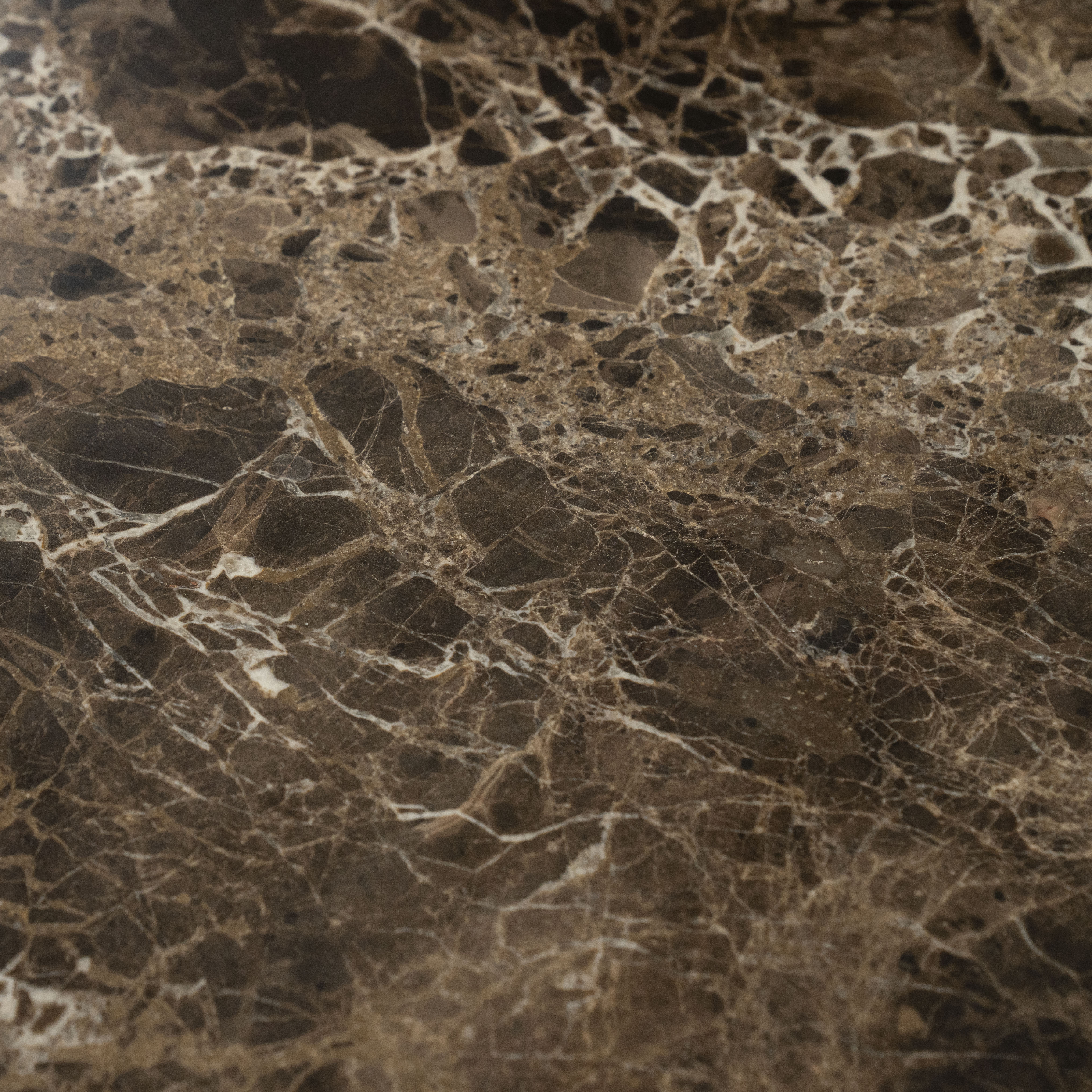 DEVIN Coffee Table Brown Emperador Marble