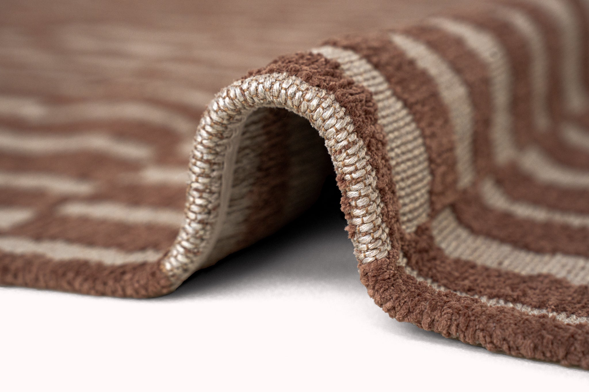 Teppich BERBER KSAR braun-beige