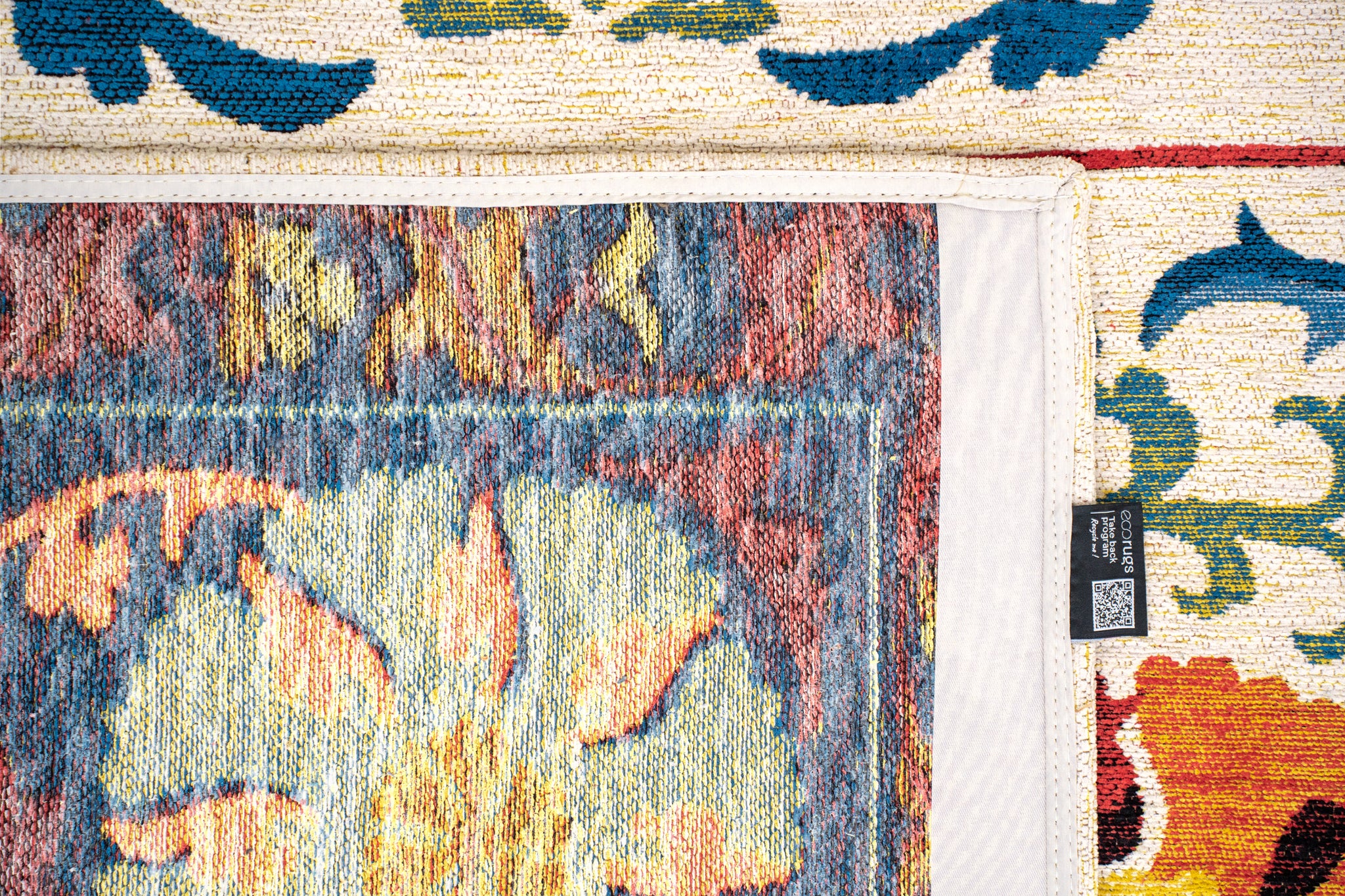 Teppich SUZANI ORIGINE beige mit Orange