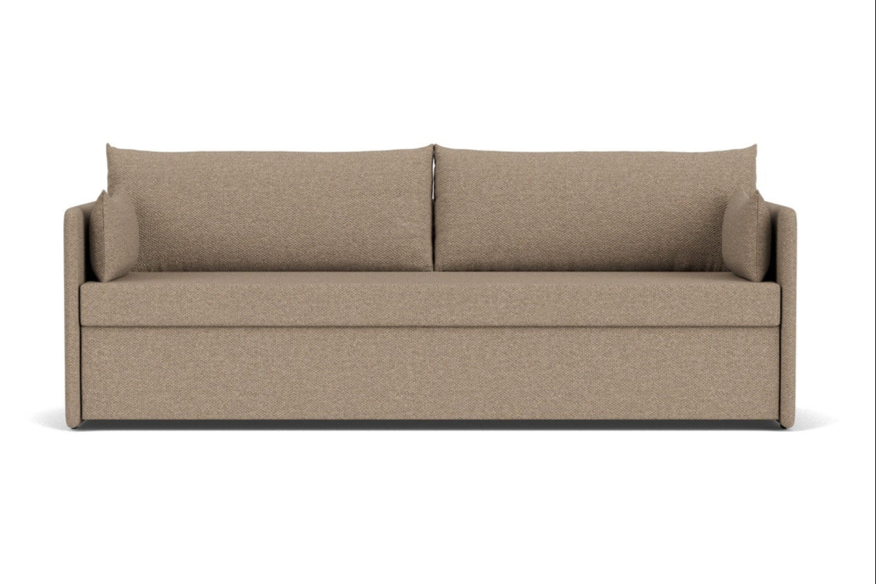 Sofa mit Schlaffunktion 3-sitzig 0FFSET braun