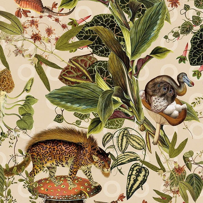 Tiermuster-Tapeten