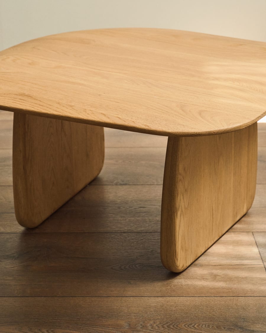 Seitentisch Pirita Eiche Holz