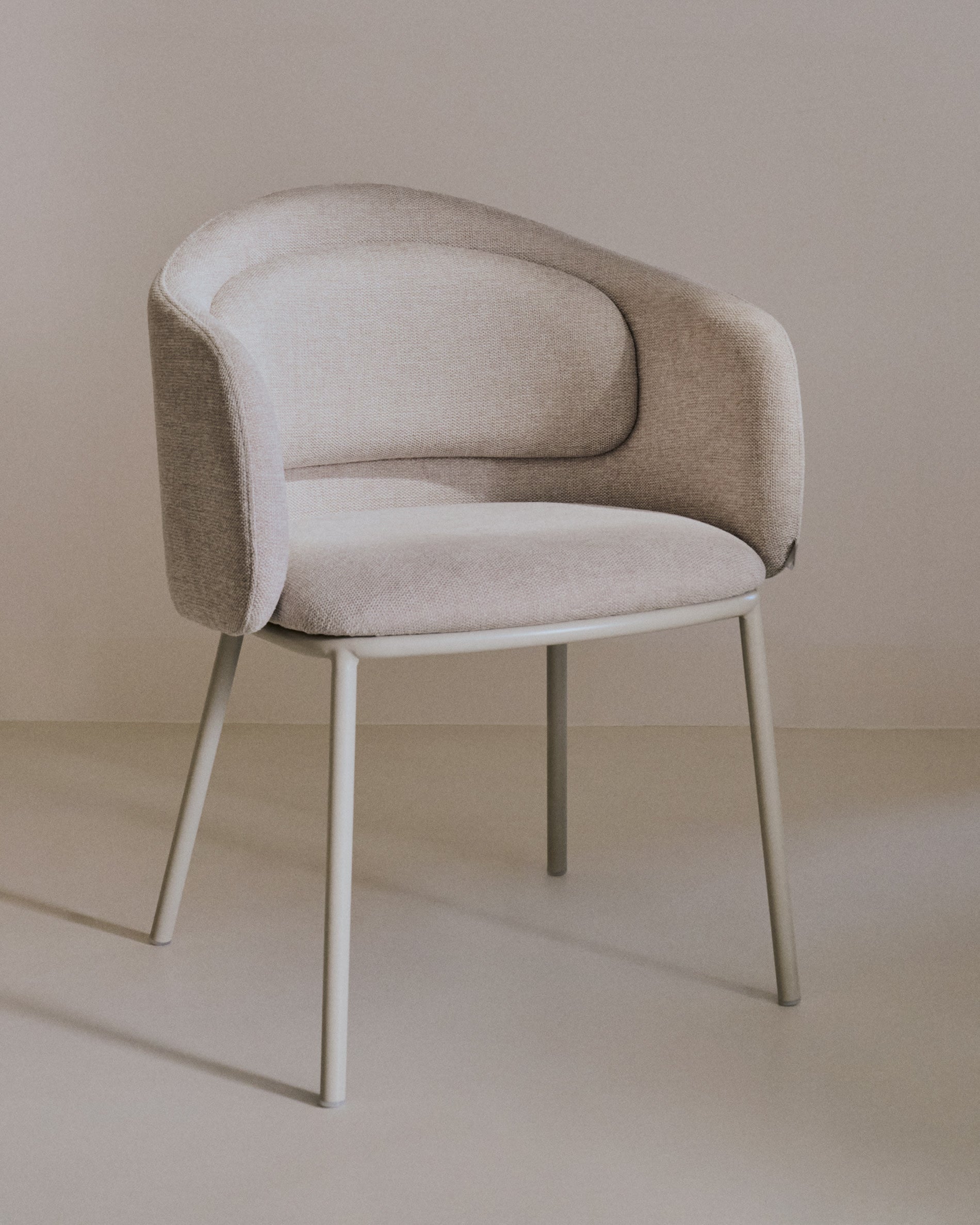 Stuhl IDAIRA beige Chenille