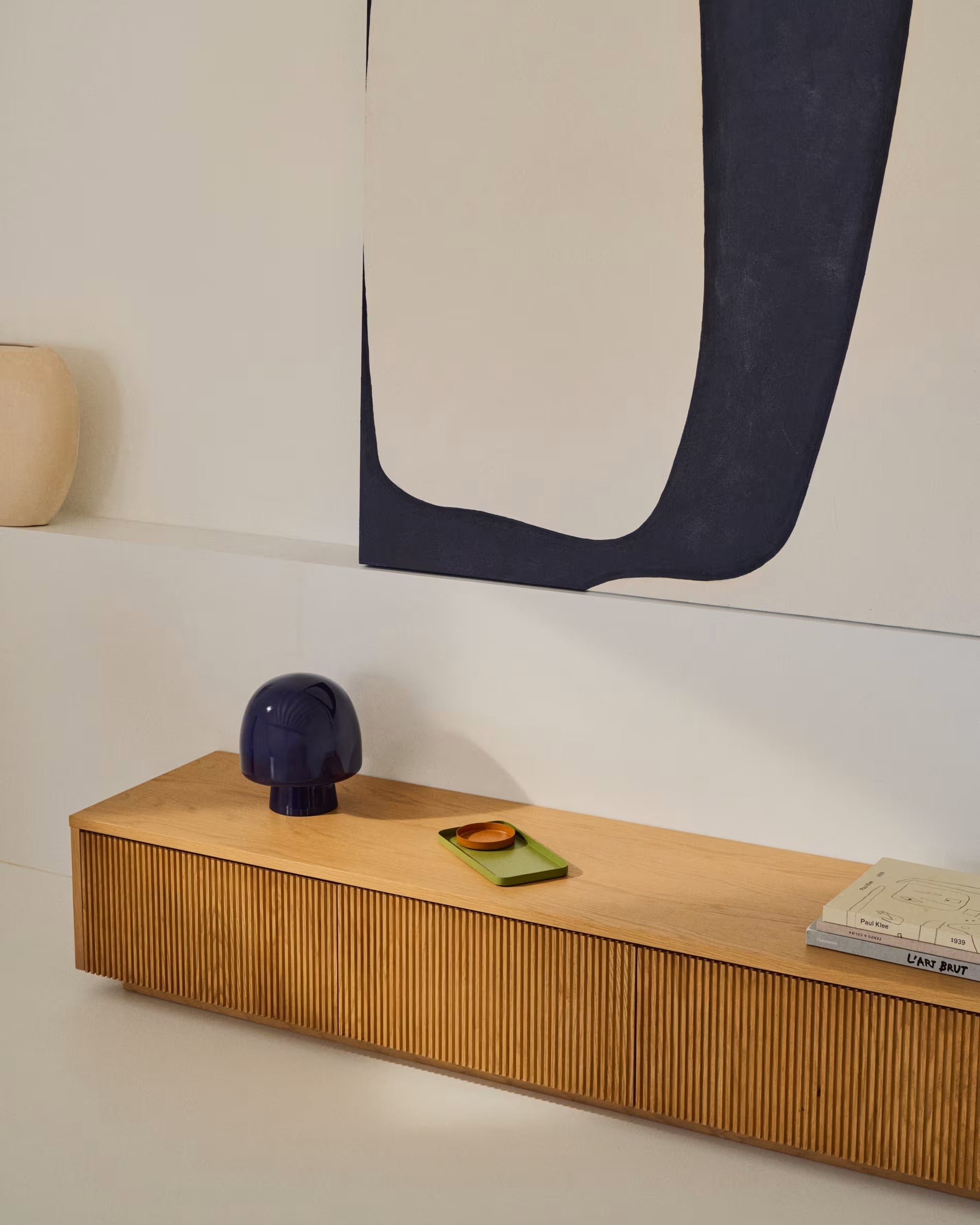 RTV-Szafka HELVINE Eichenfurnier