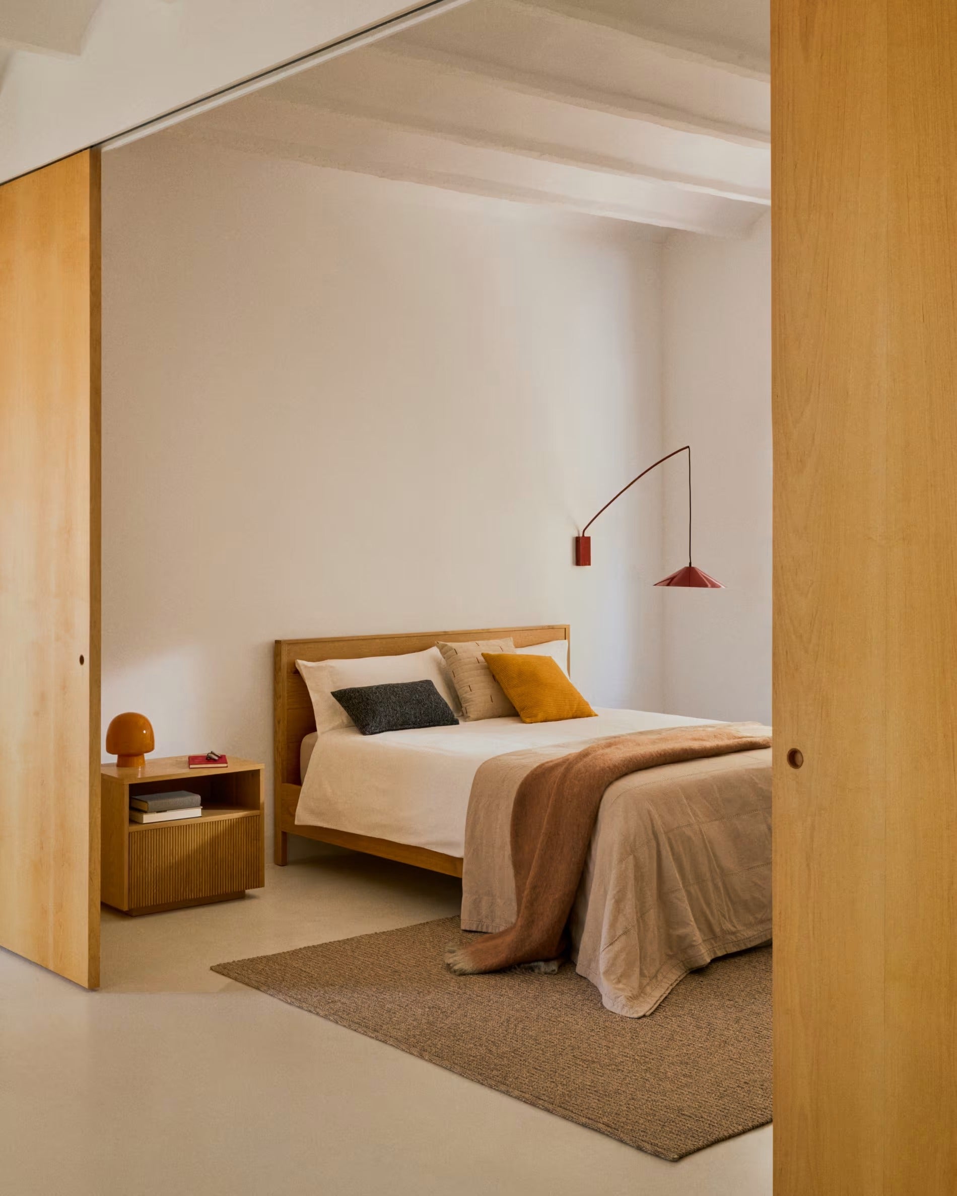 Nachttisch HELVINE Eichenfurnier