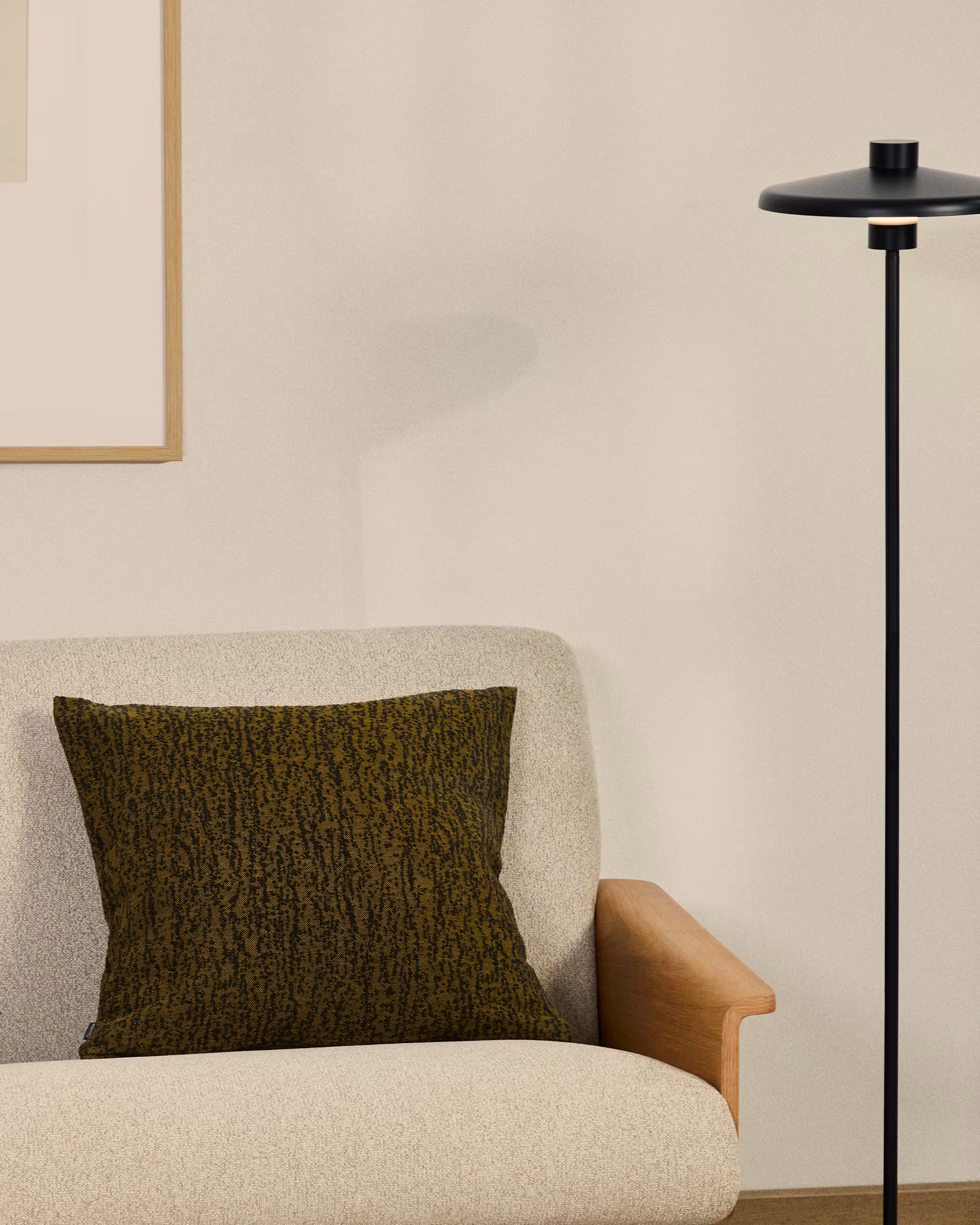 Kissenbezug MELIEN grüne Jacquard-Stoff