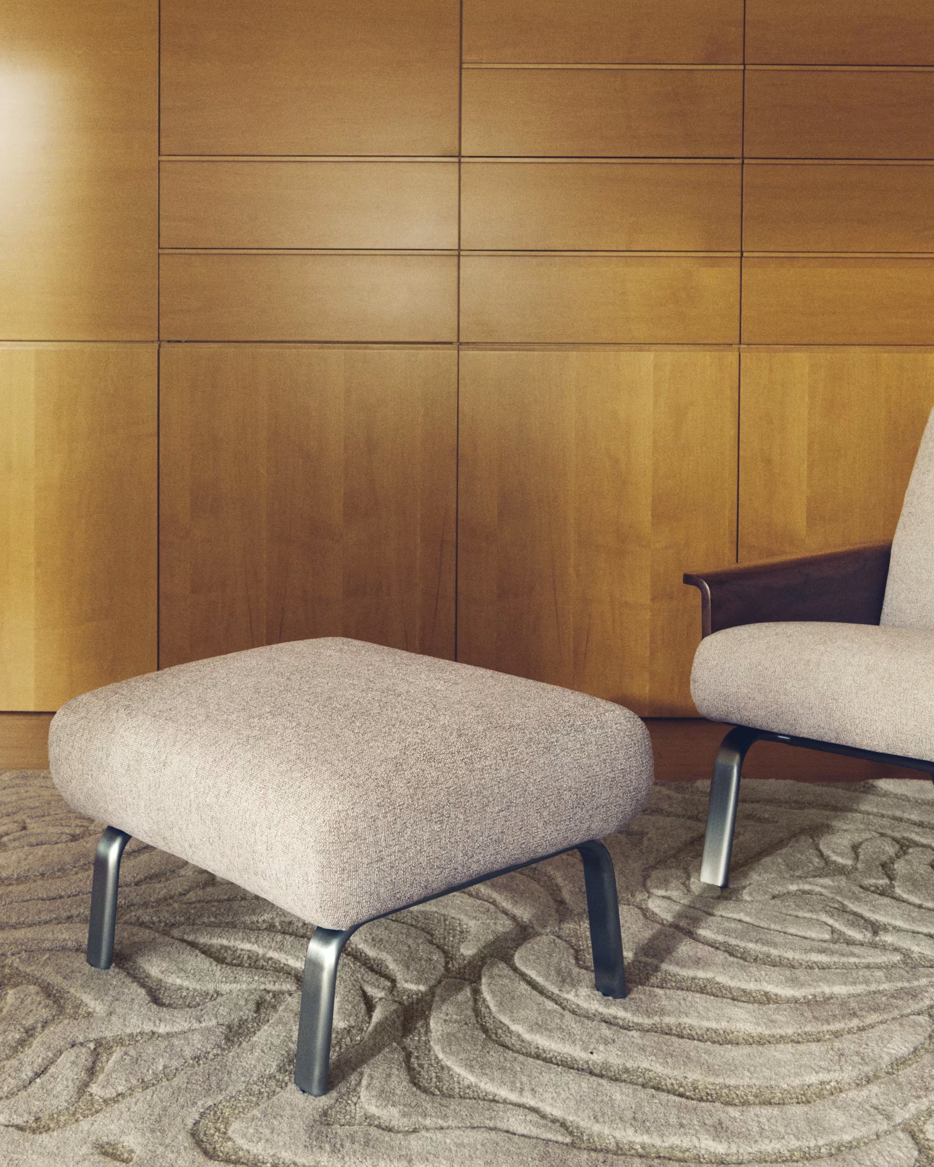 Jacquardteppich TRIBET beige