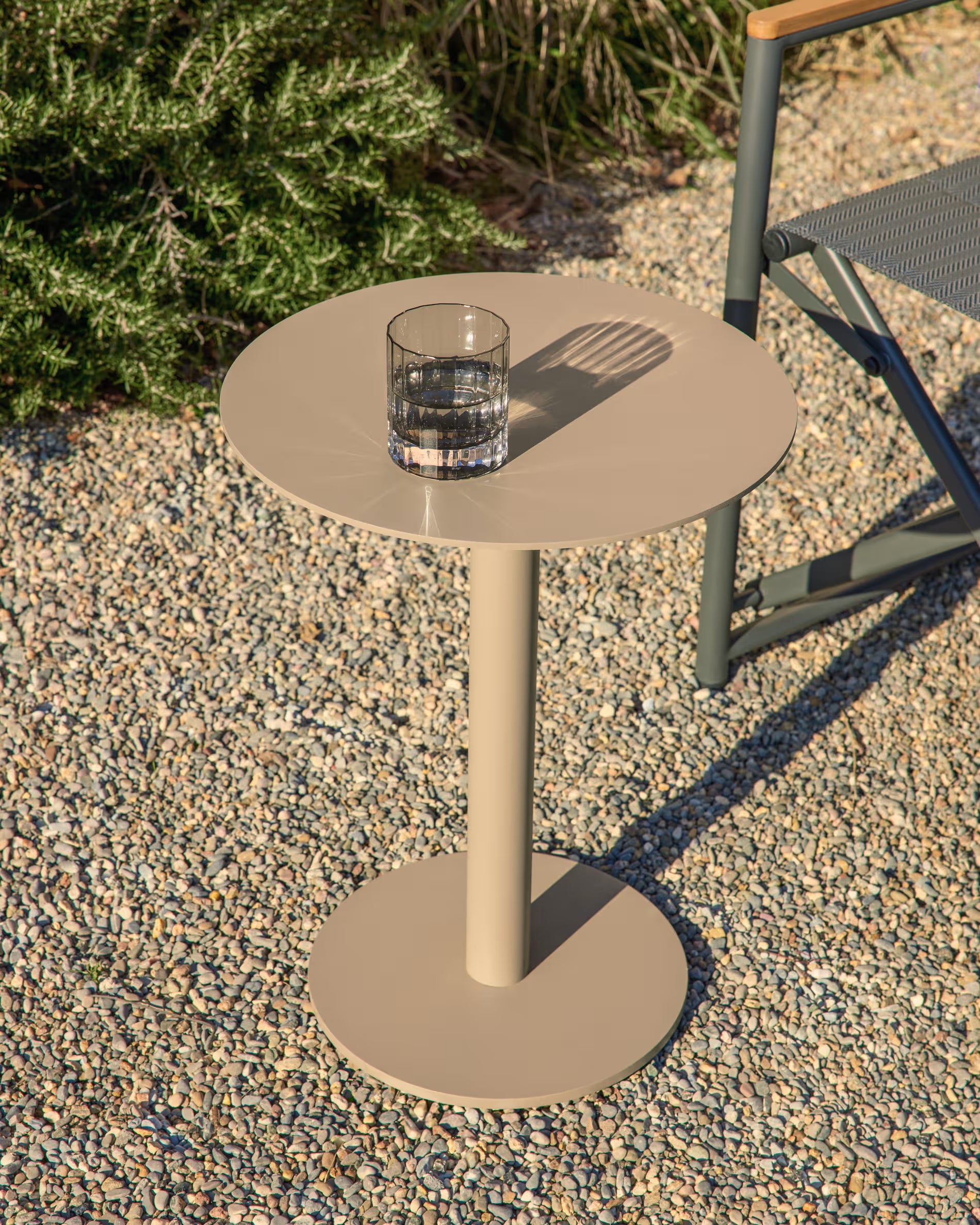 ASINARA taupe side table [Ewelina] [Amelia spr]