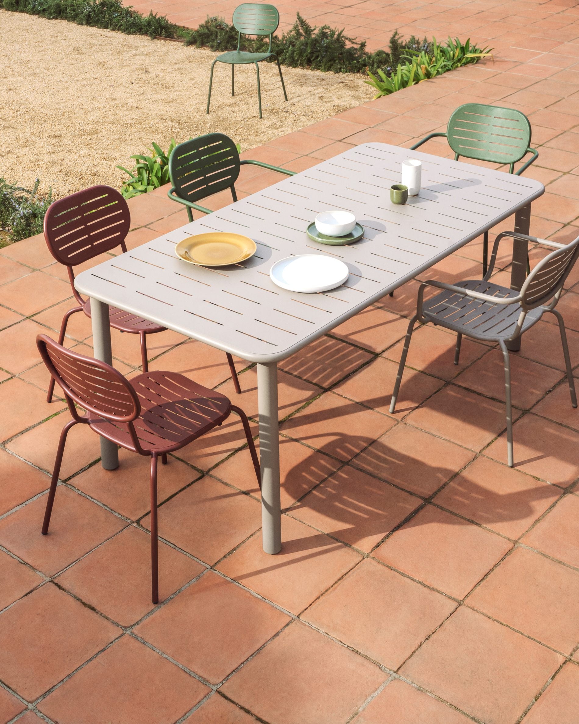 BRAI taupe garden chair