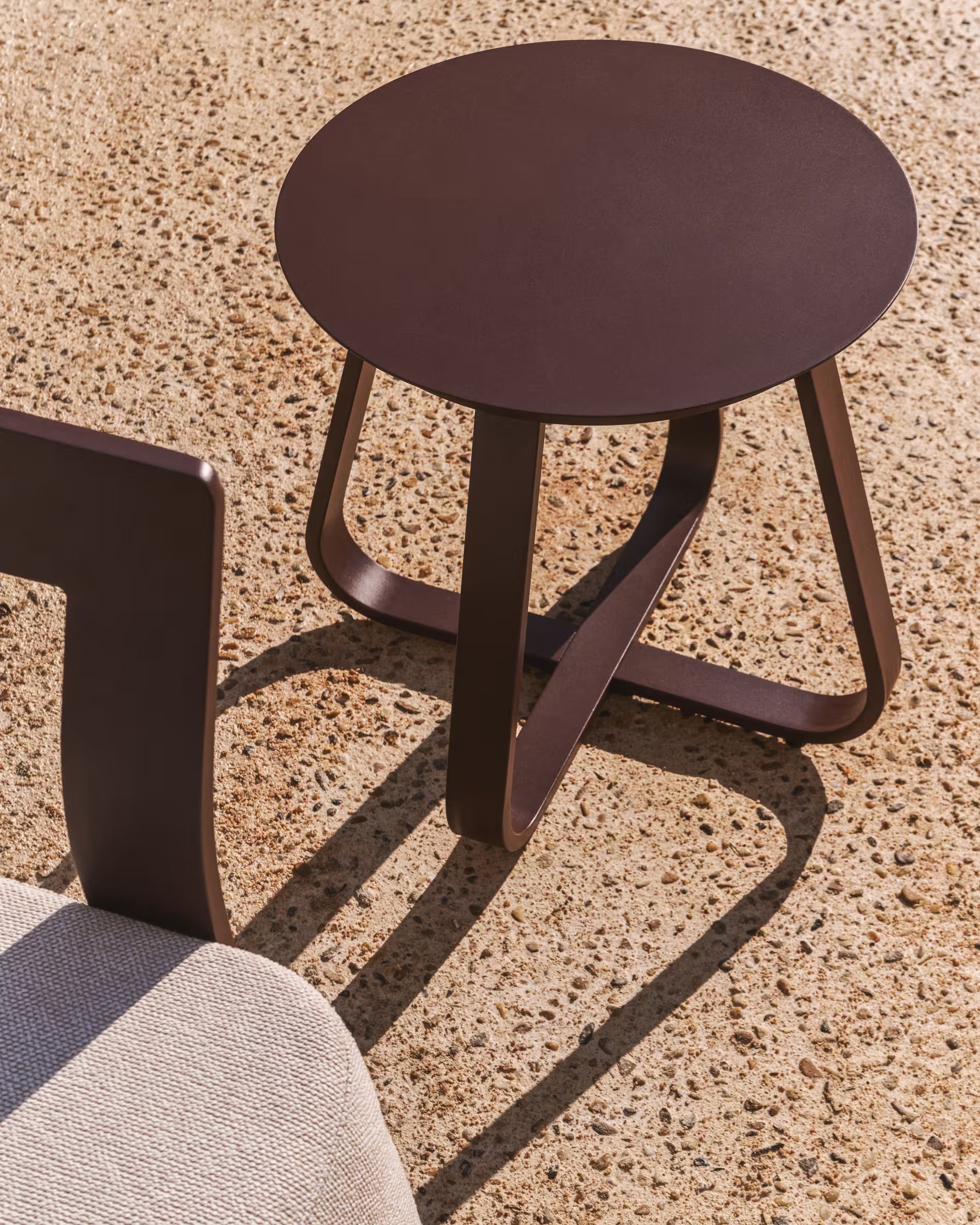 TAMARIS Brown Side Table [Ewelina]