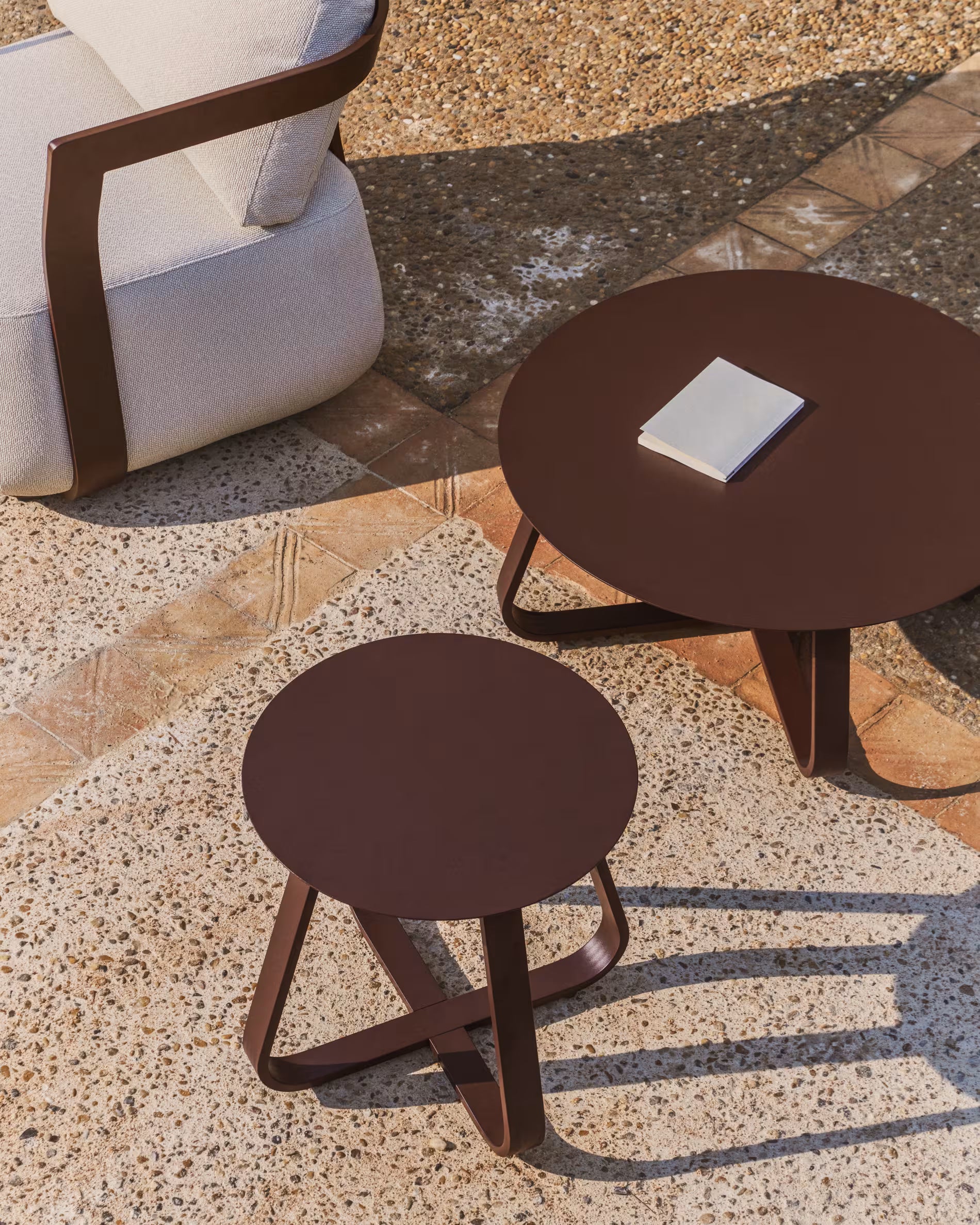 TAMARIS Brown Side Table [Ewelina]