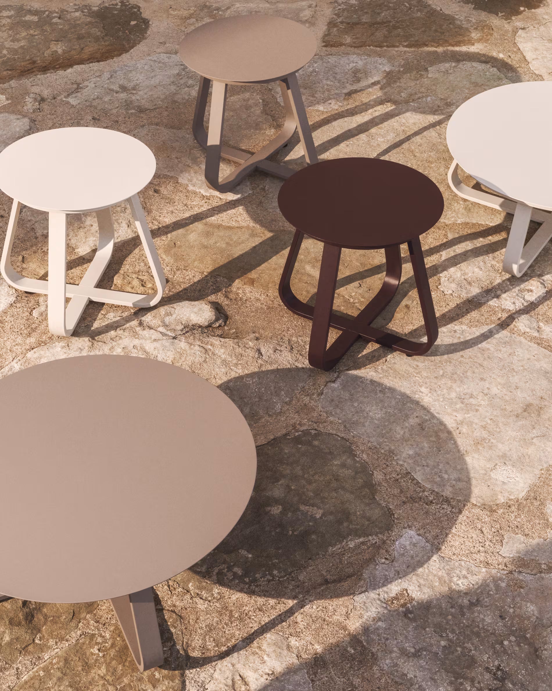 TAMARIS Brown Side Table [Ewelina]