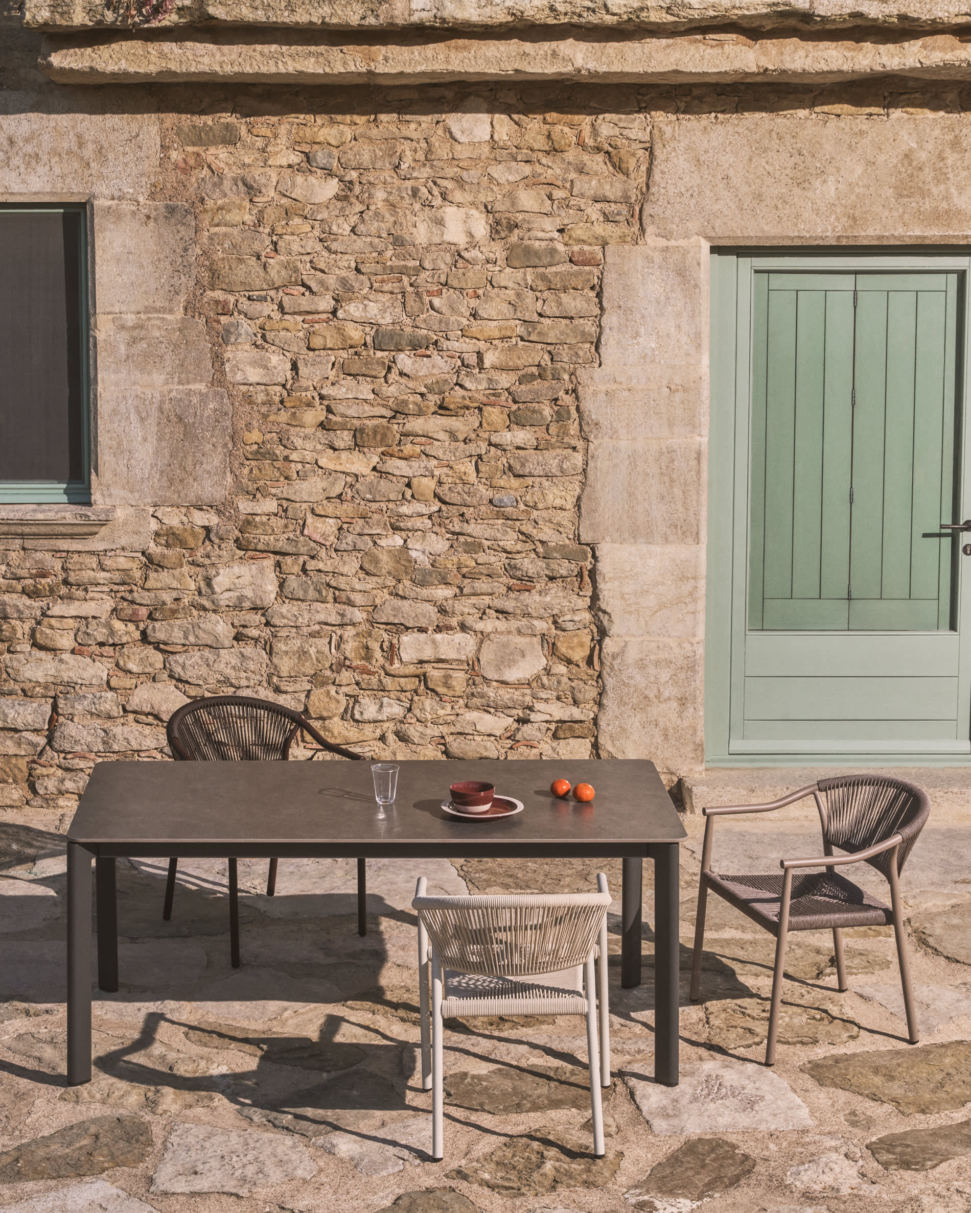 Gartenstuhl LIVADIA taupe