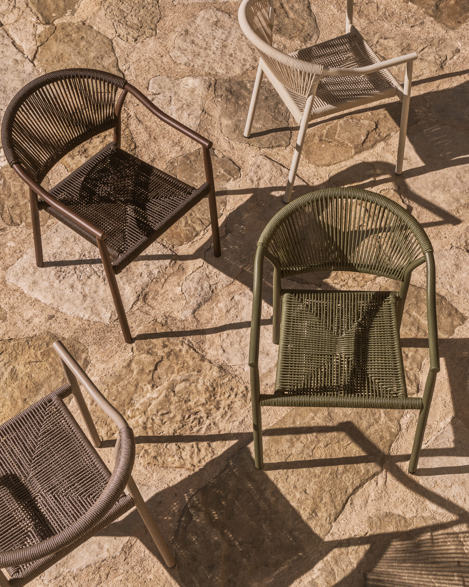 Gartenstuhl LIVADIA taupe