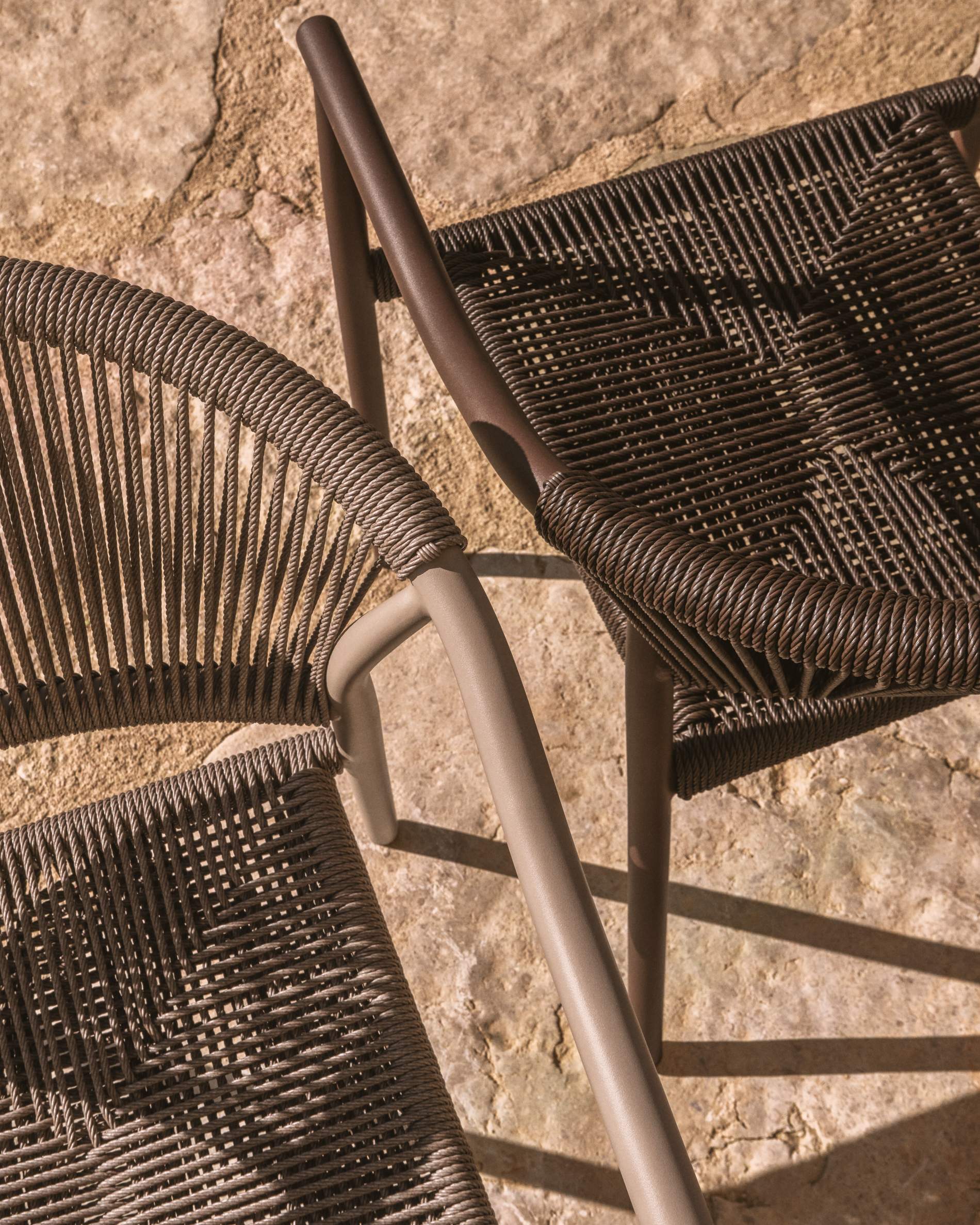 Gartenstuhl LIVADIA taupe