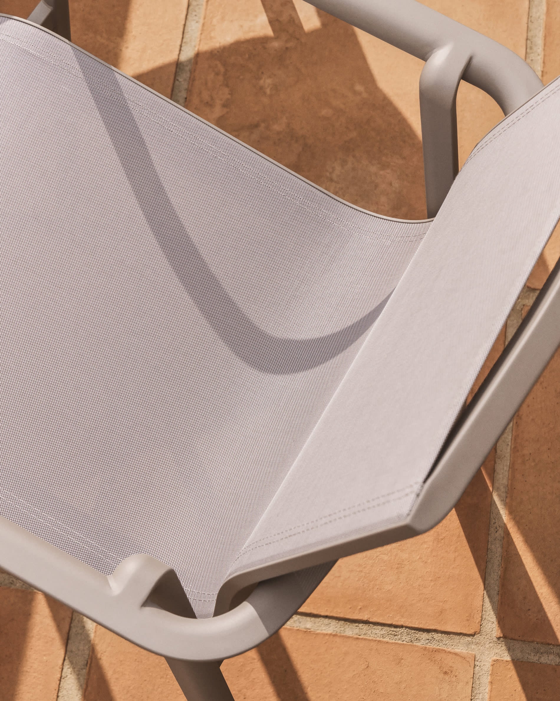 CANEA taupe garden chair