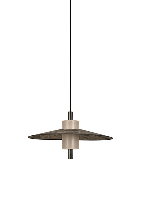 Graphite hanging lamp