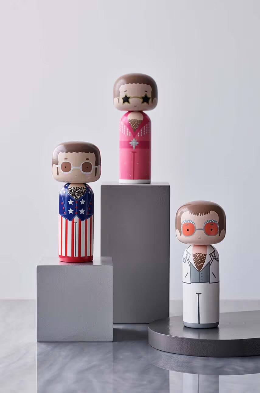 Dekorative Figur ELTON JOHN - PINKES OUTFIT