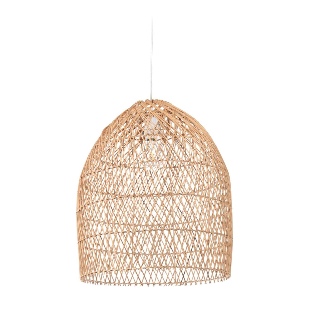 Lampa wisząca DOMITILA naturalny rattan La Forma    Eye on Design
