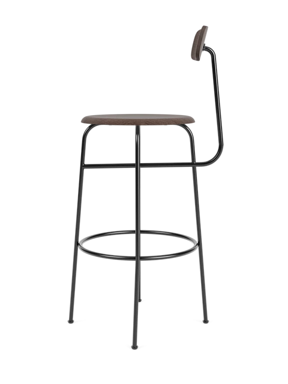 Hocker AFTEROOM dunkles Eichenfurnier