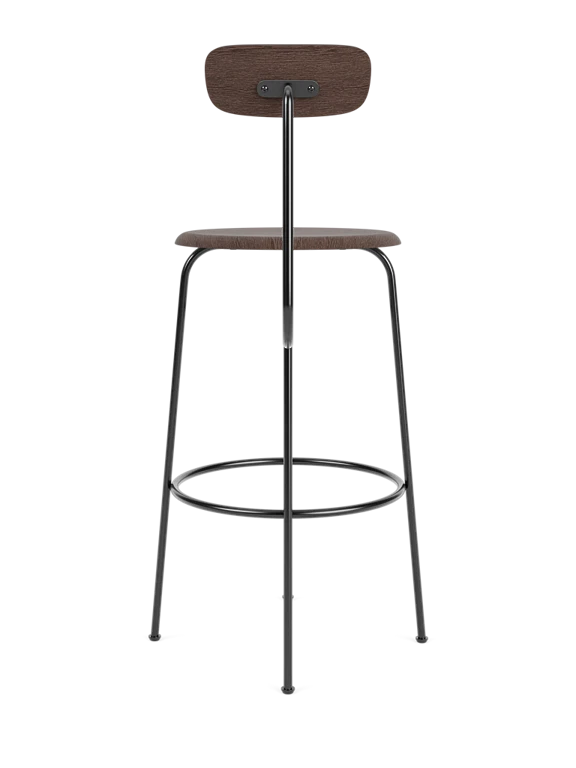 Hocker AFTEROOM dunkles Eichenfurnier