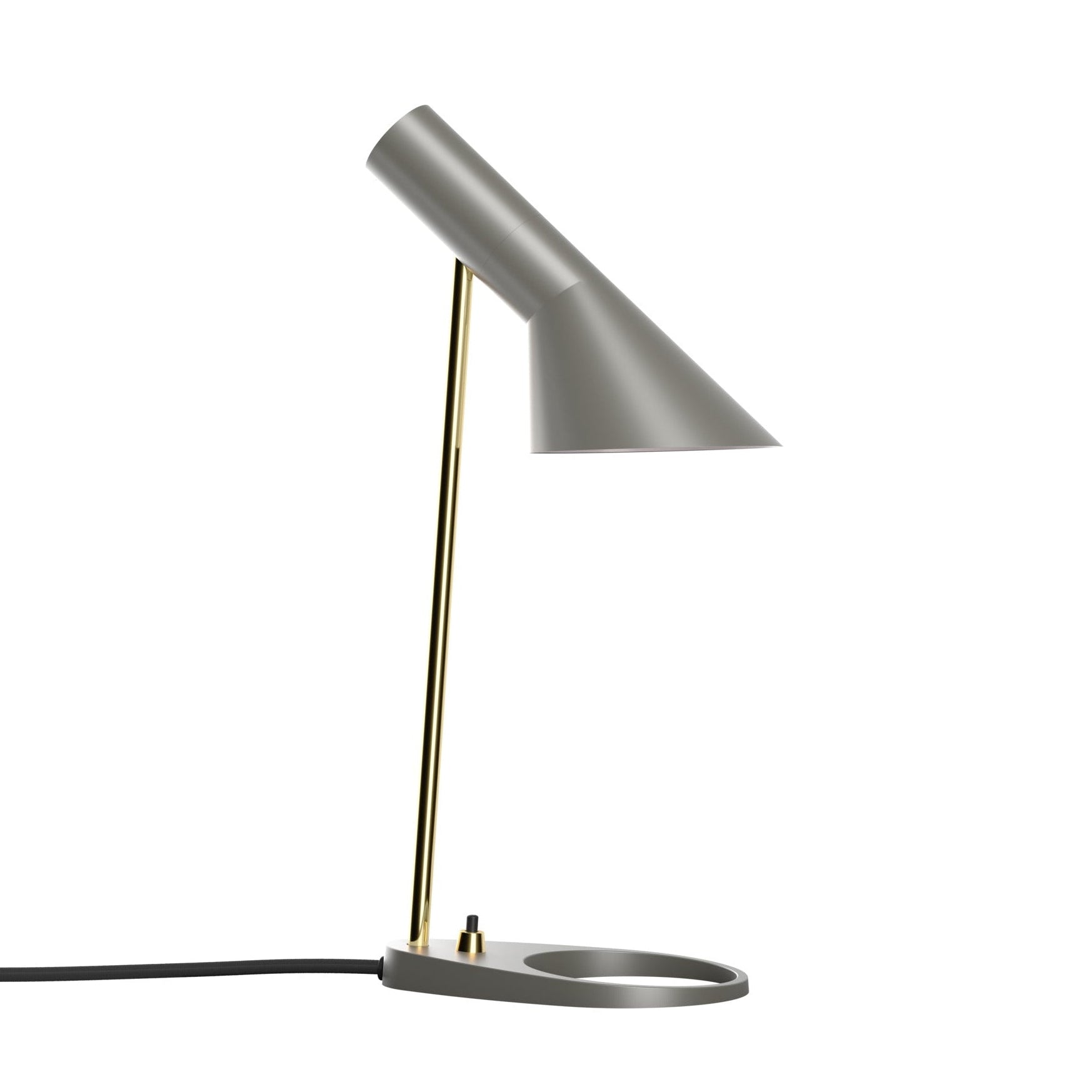 AJ MINI table lamp warm gray with brass