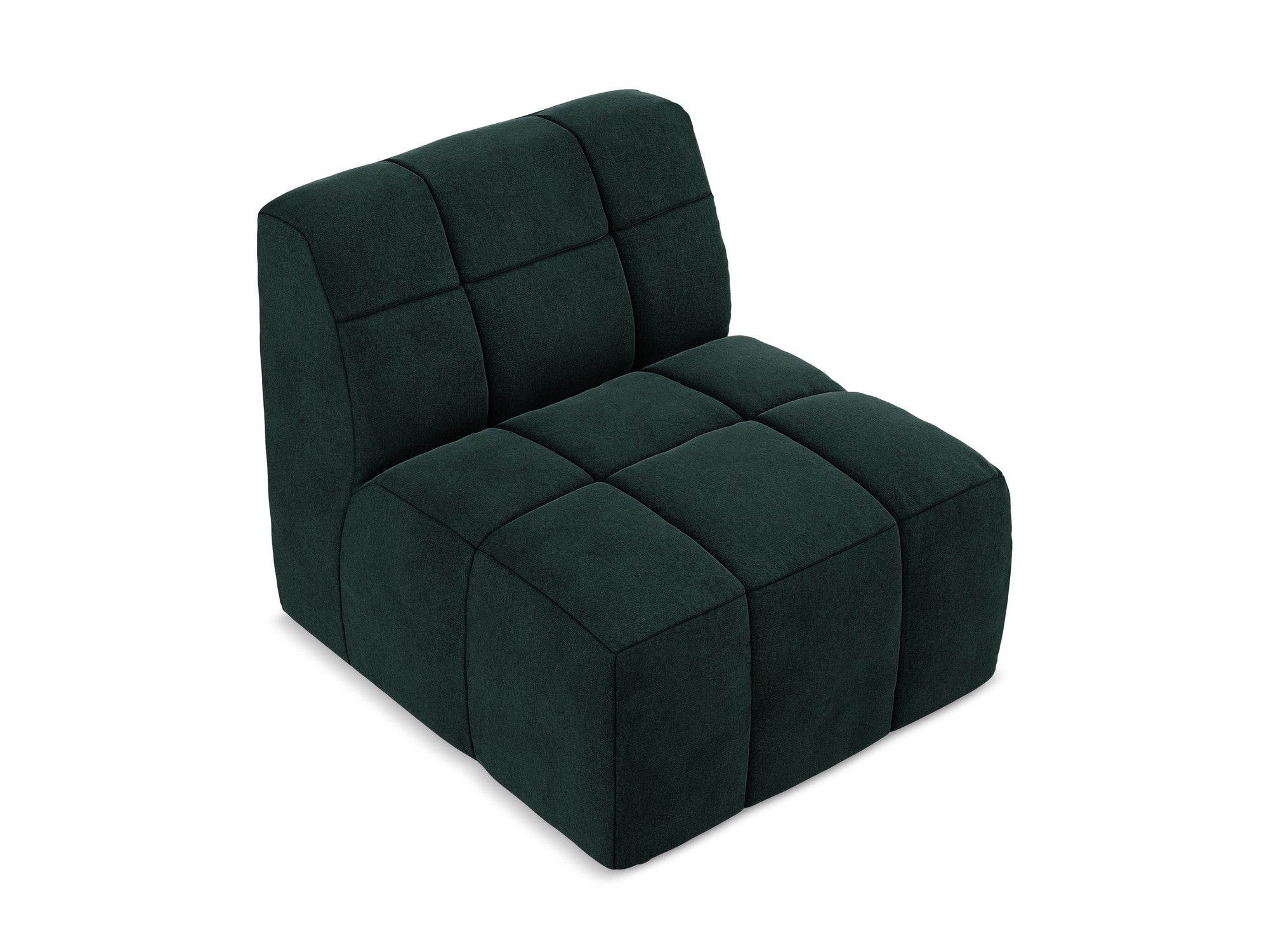 Sessel / Samtmodul ALOHA graugrün