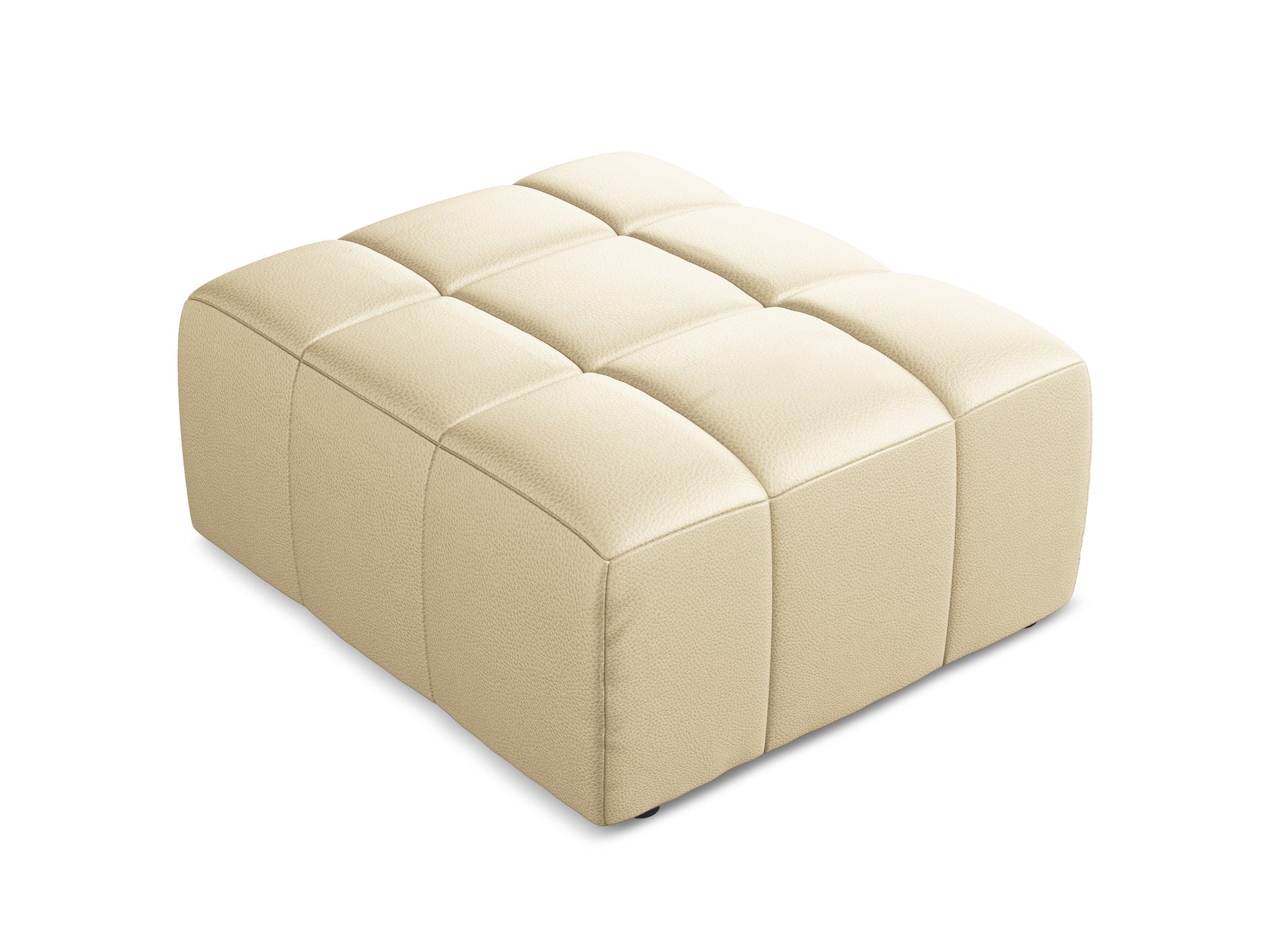 Pouf / Modul ALOHA beige Kunstleder
