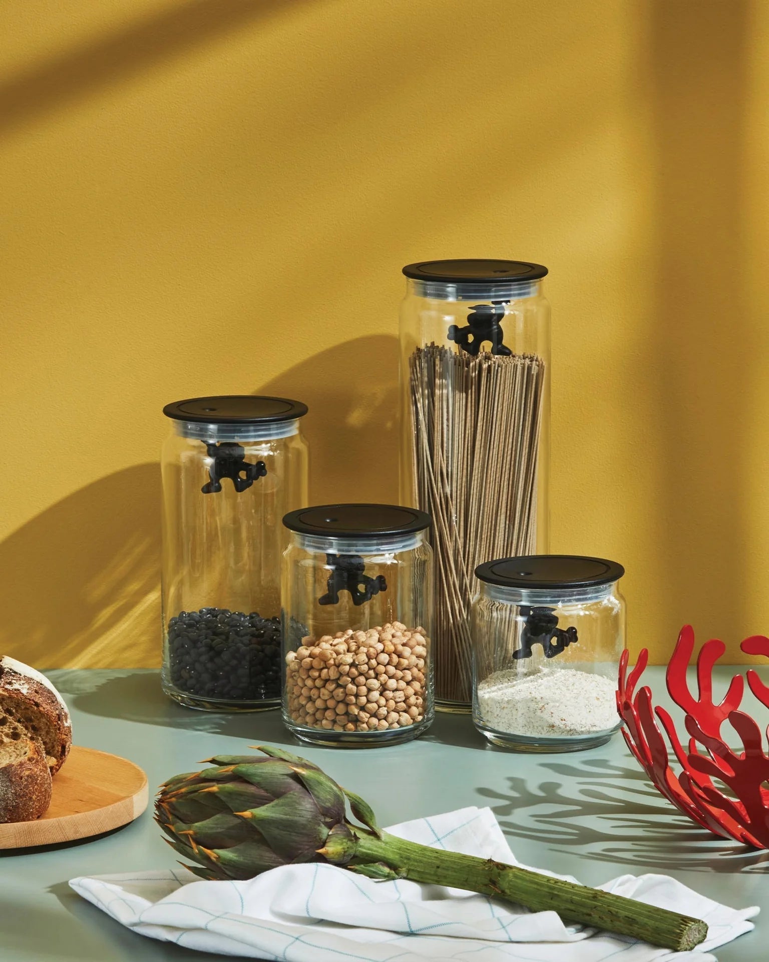 Pojemnik kuchenny GIANNI niebieski – Alessi