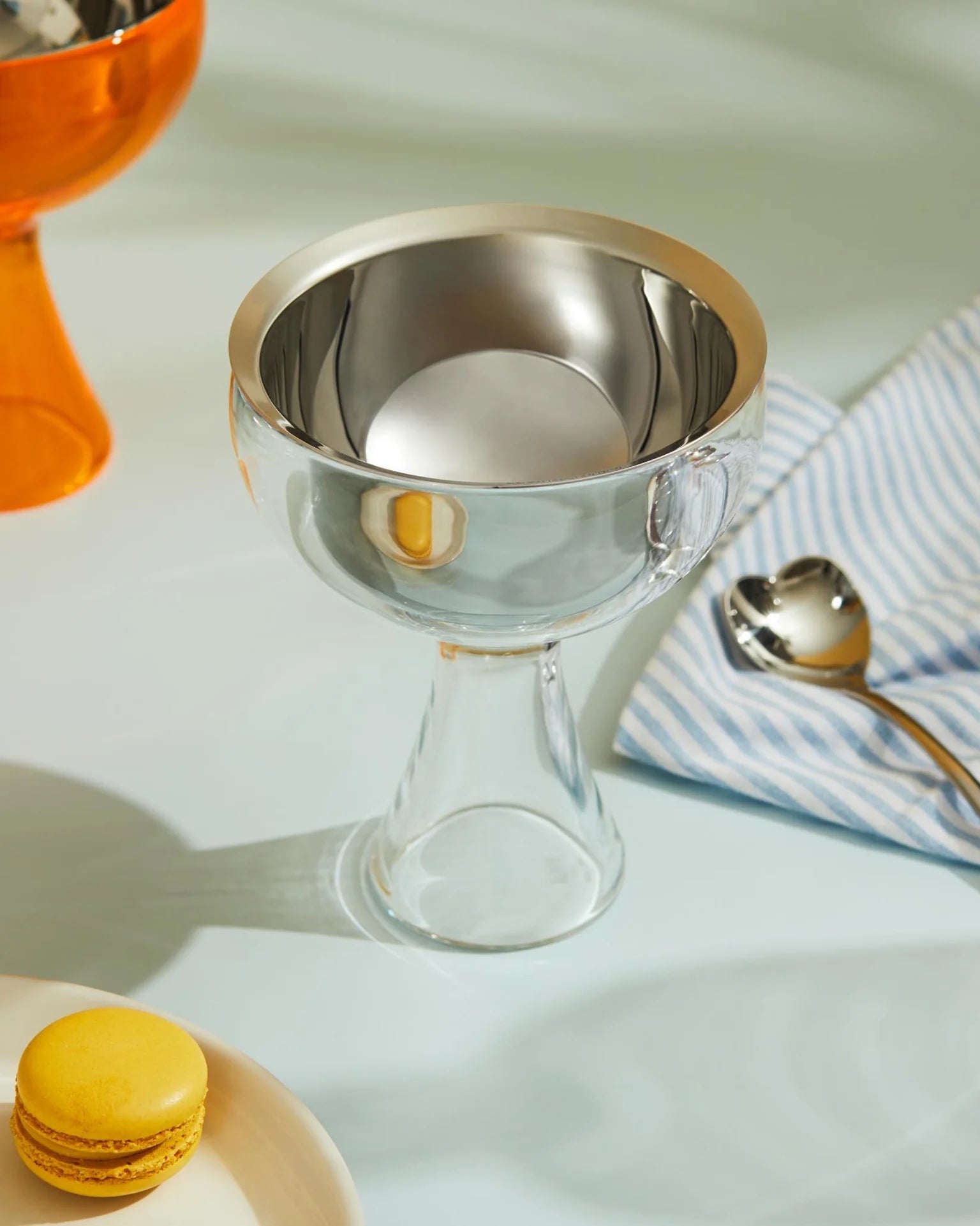 Pucharek do lodów BIG LOVE pomarańczowy – Alessi