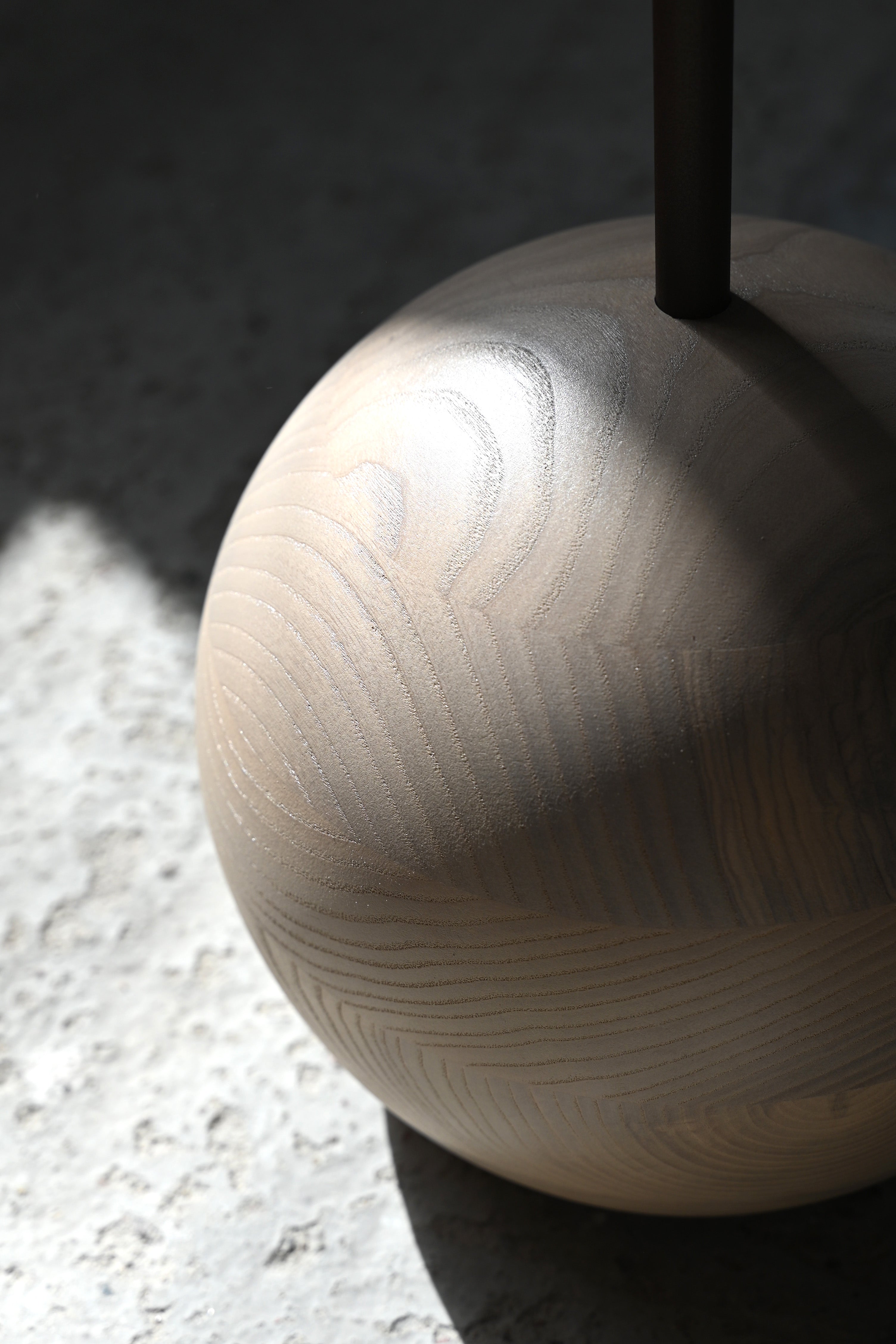 Kaffeetisch SU Holz und Stahl