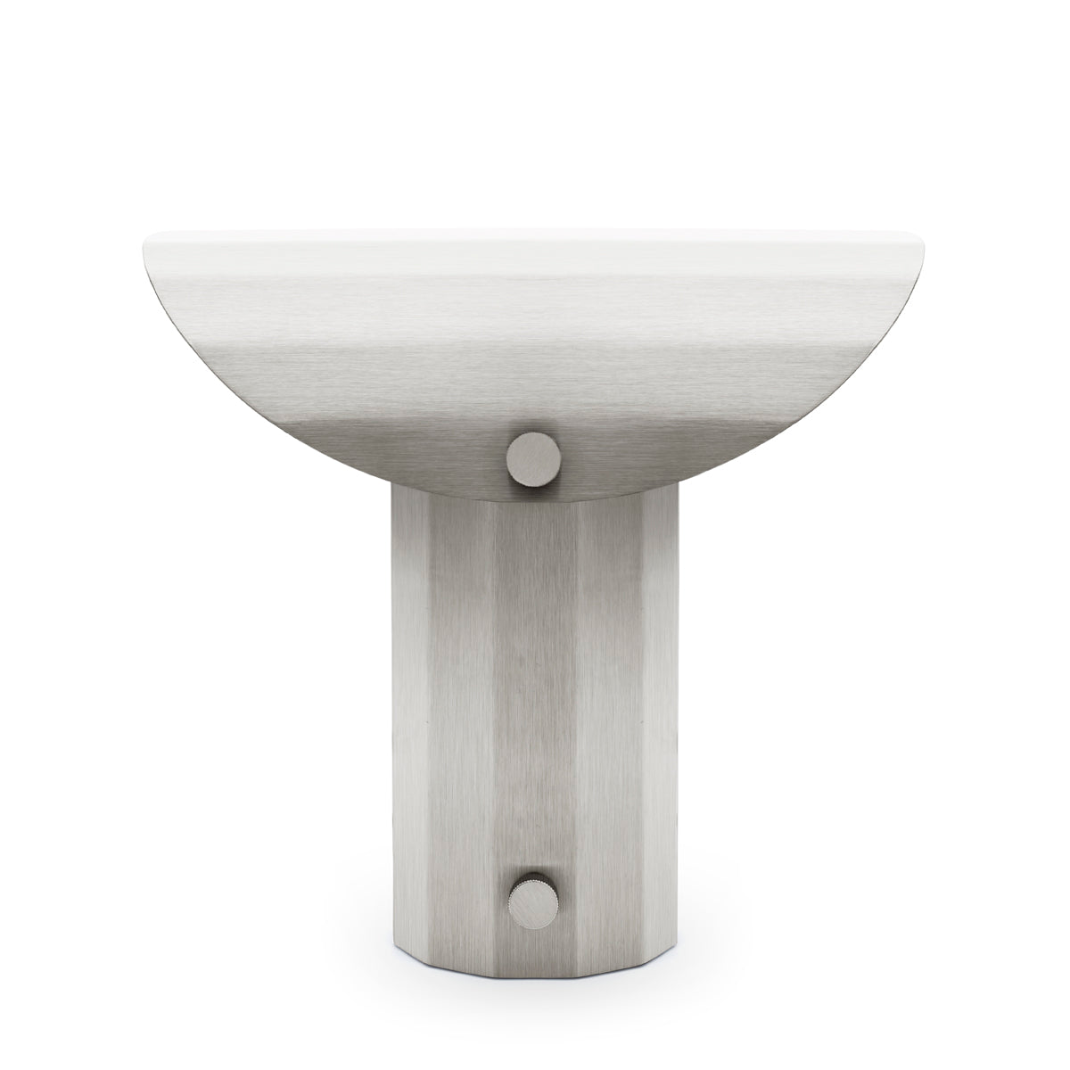 Tischlampe APOLIN gebürsteter Stahl