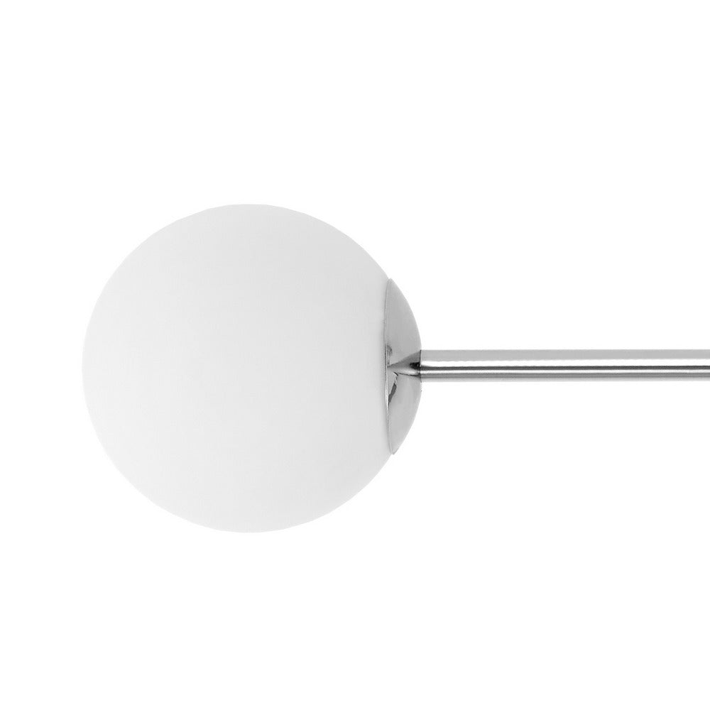 ASTRA 6 chrome ceiling lamp