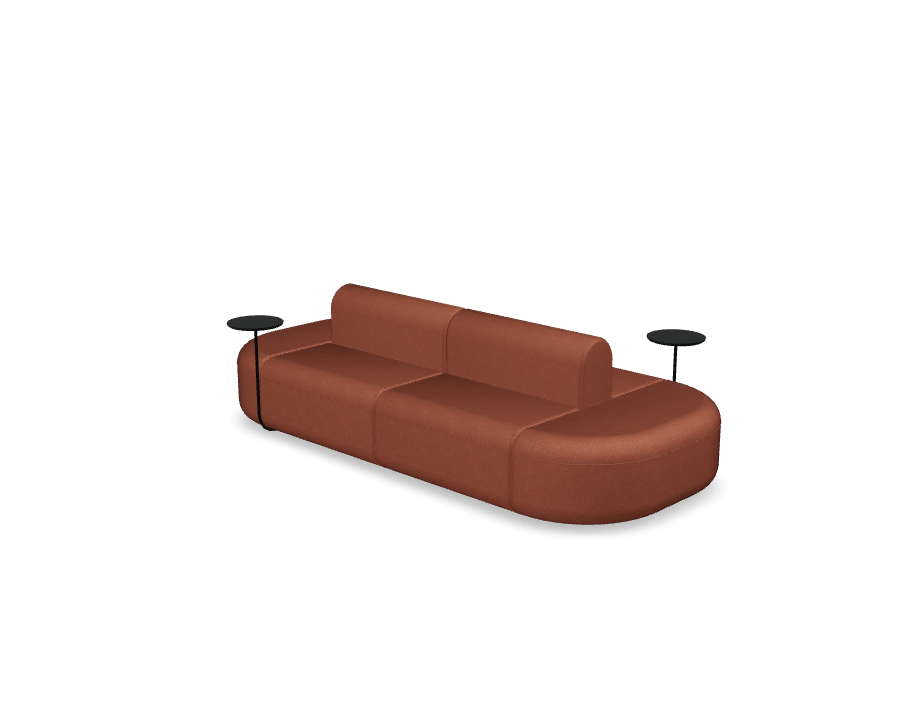 4-Modul-Sofa Doppelpolsterer Artico