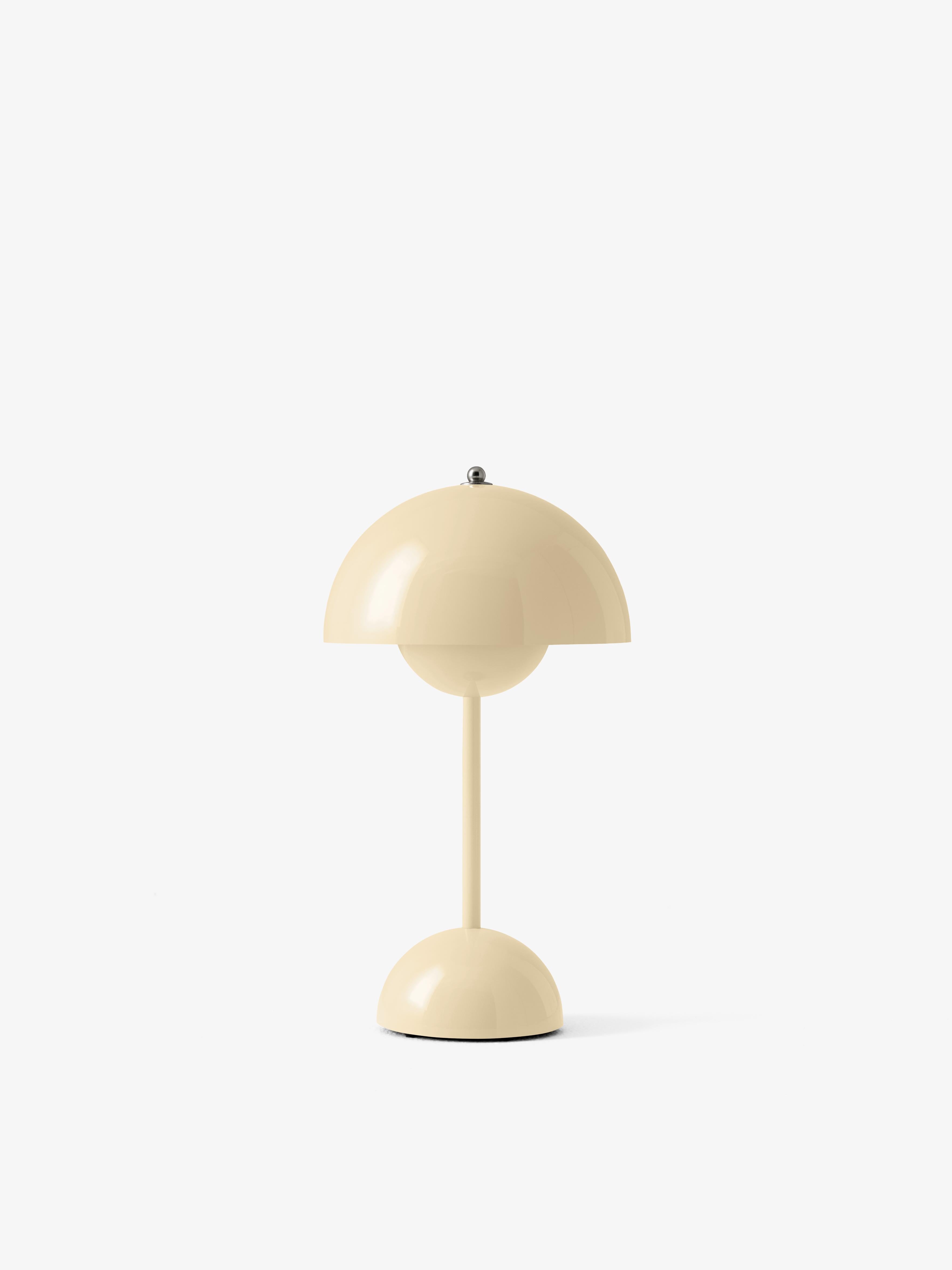 Tragbare Lampe FLOWERPOT VP9 Elfenbein