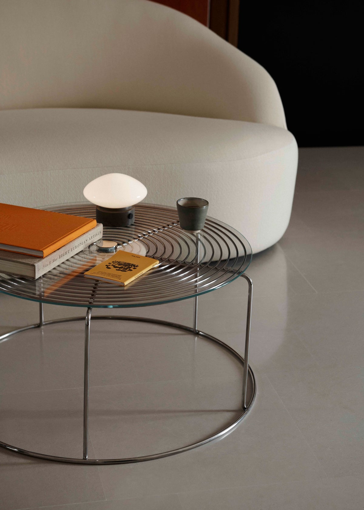 3-Sitzer Sofa MARGAS LC4 gepolstert