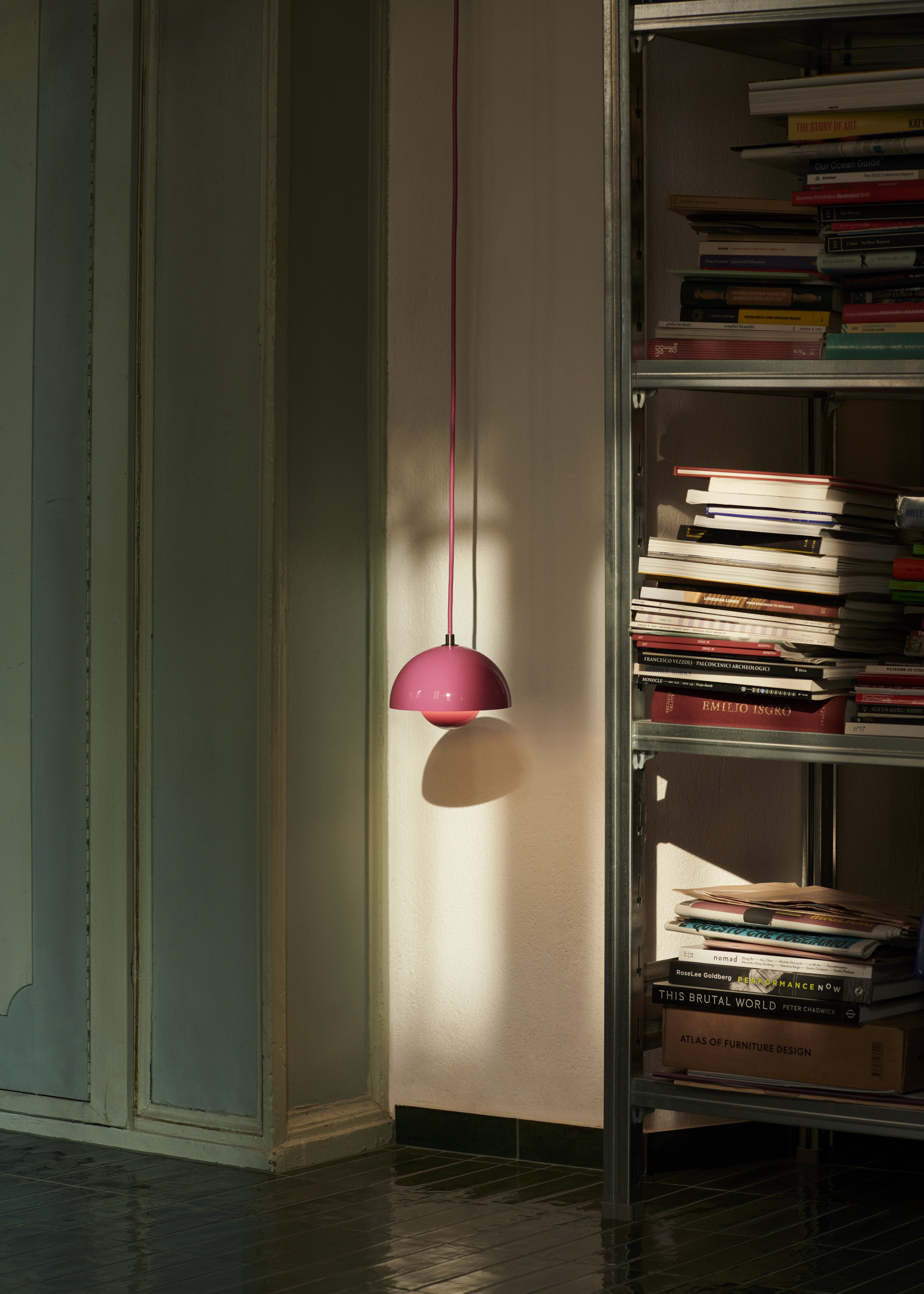 Pendelleuchte FLOWERPOT fuchsie