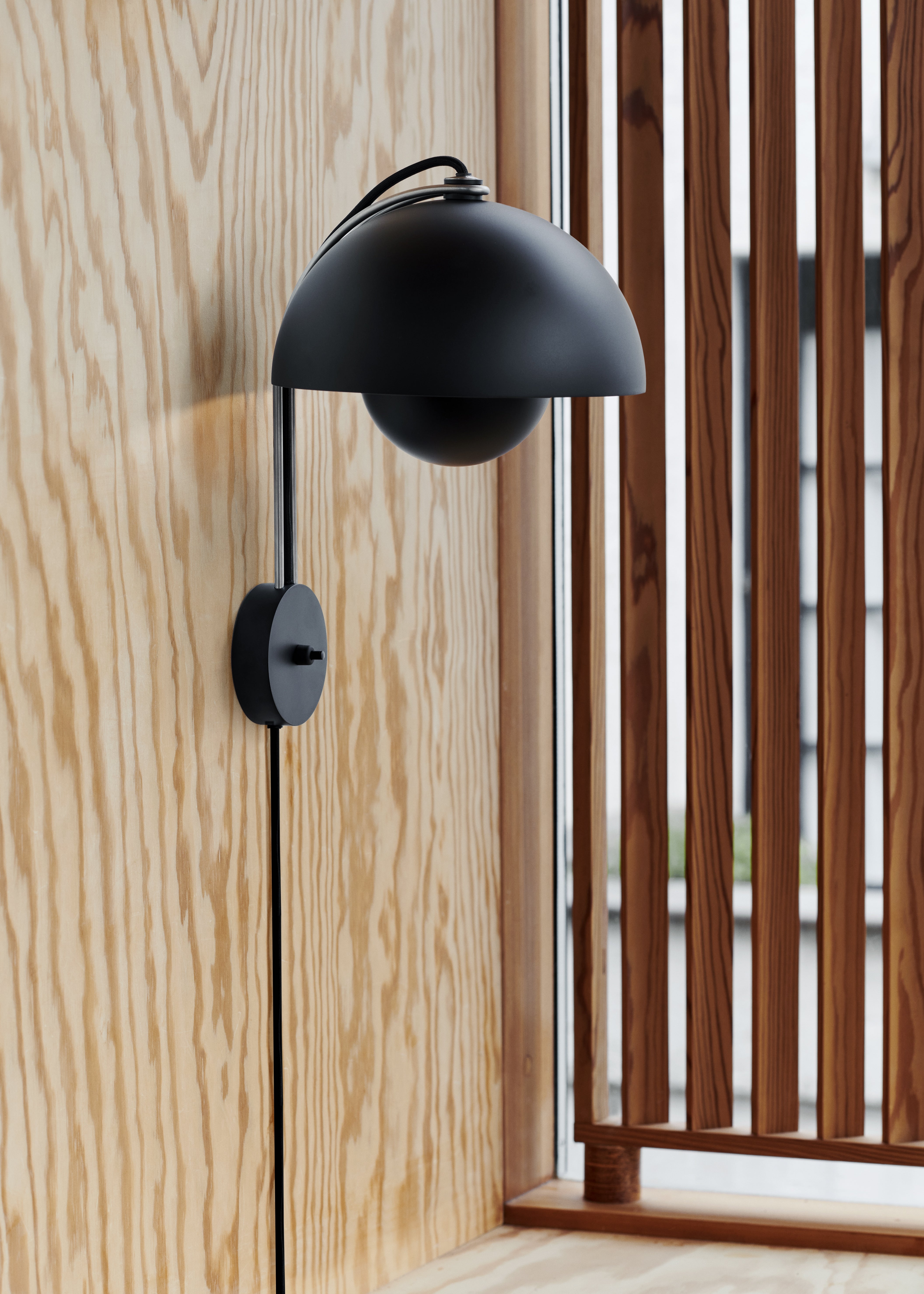 Wandlampe FLOWERPOT VP8 matt weiß