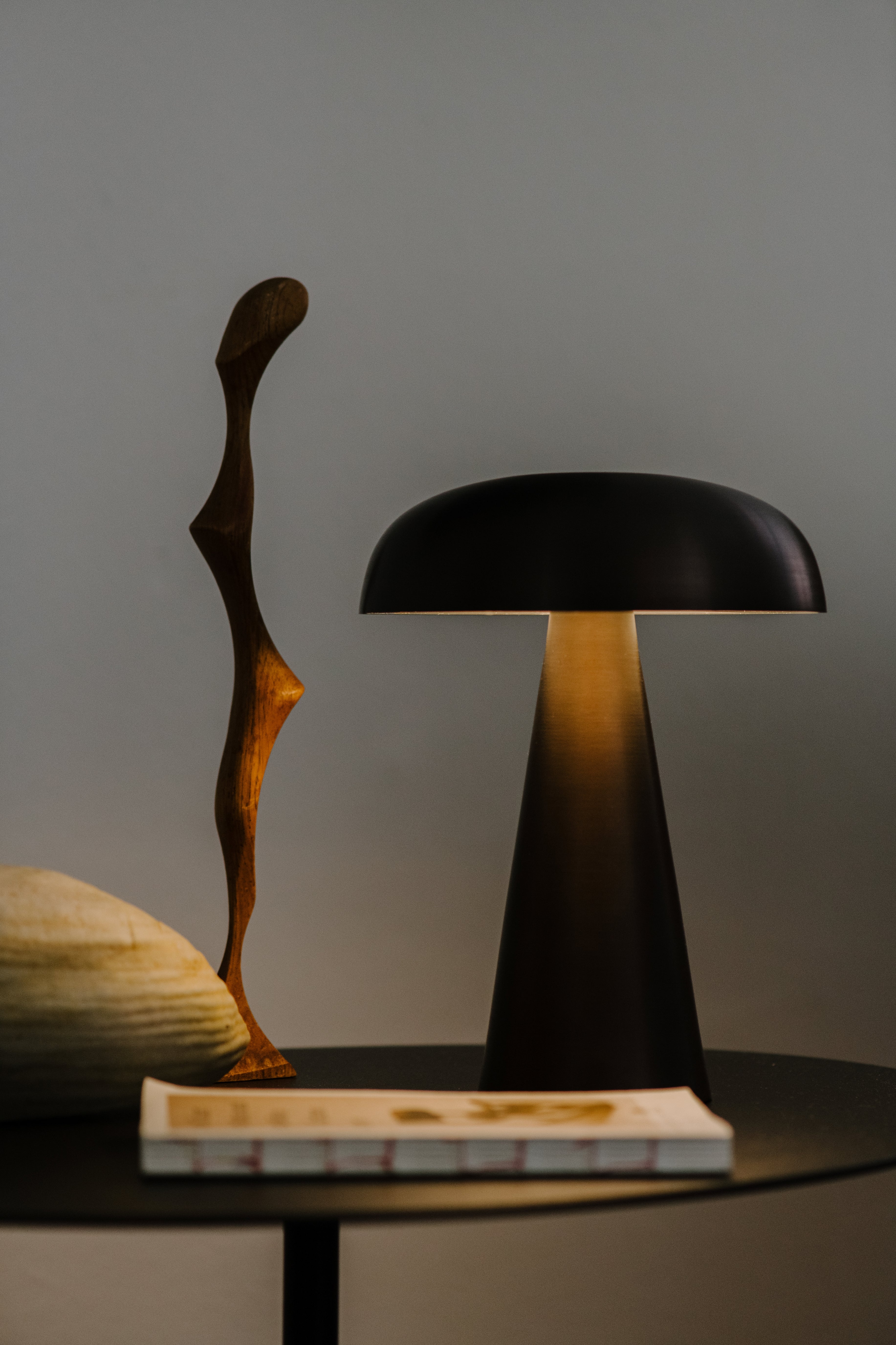 Tragbare Lampe COMO SC53 in Braun