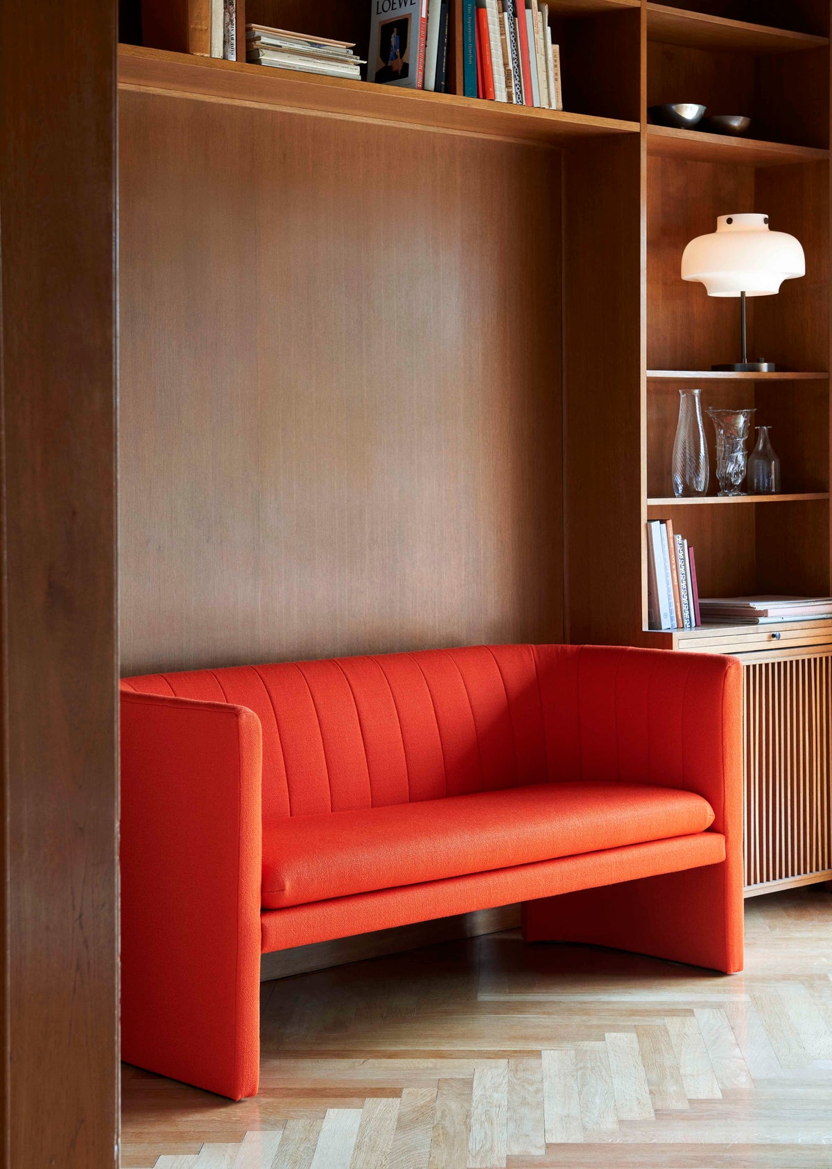Zweisitzer-Sofa LOAFER SC25 gepolstert