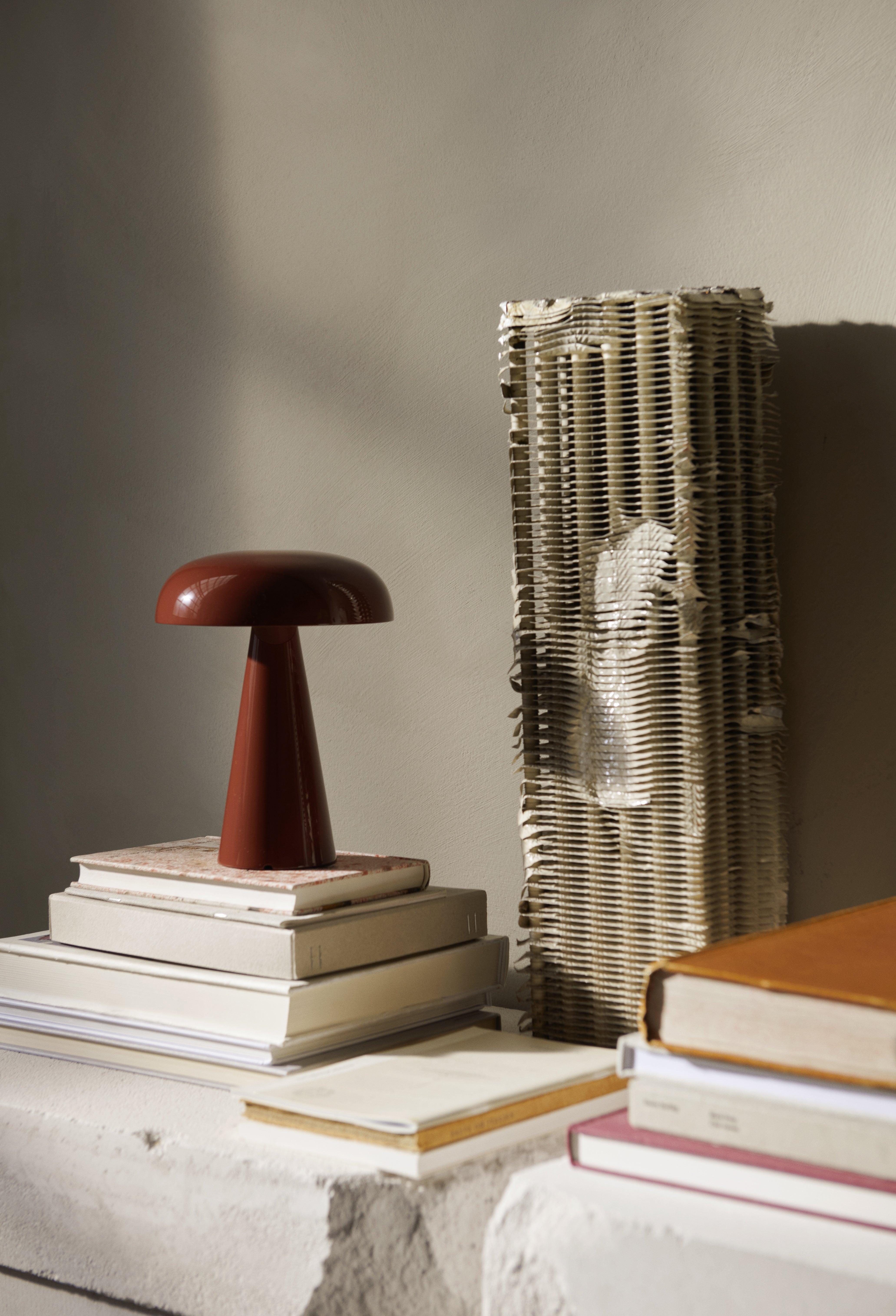 Tragbare Lampe COMO SC53 rotbraun