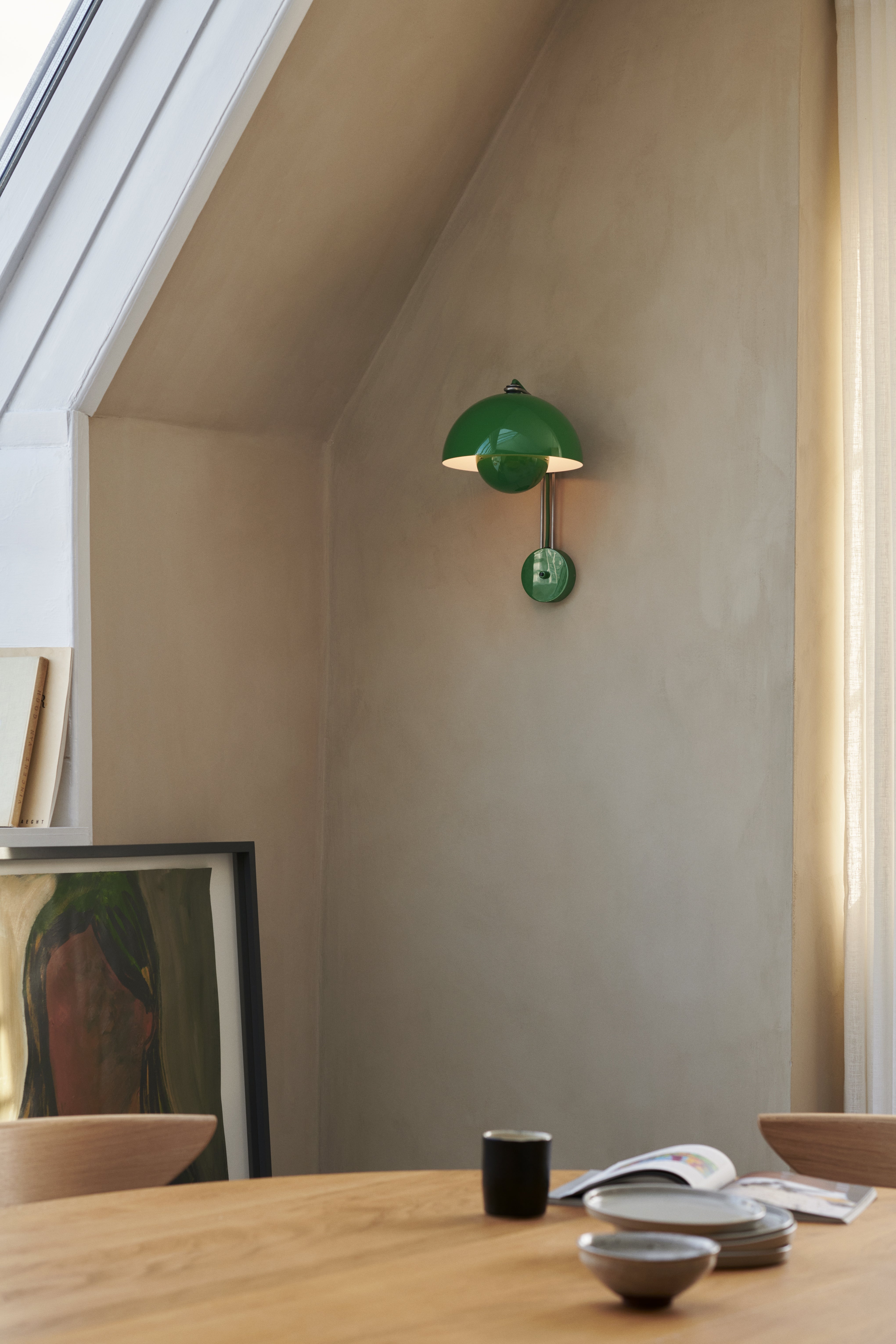 Wandlampe FLOWERPOT VP8 matt weiß