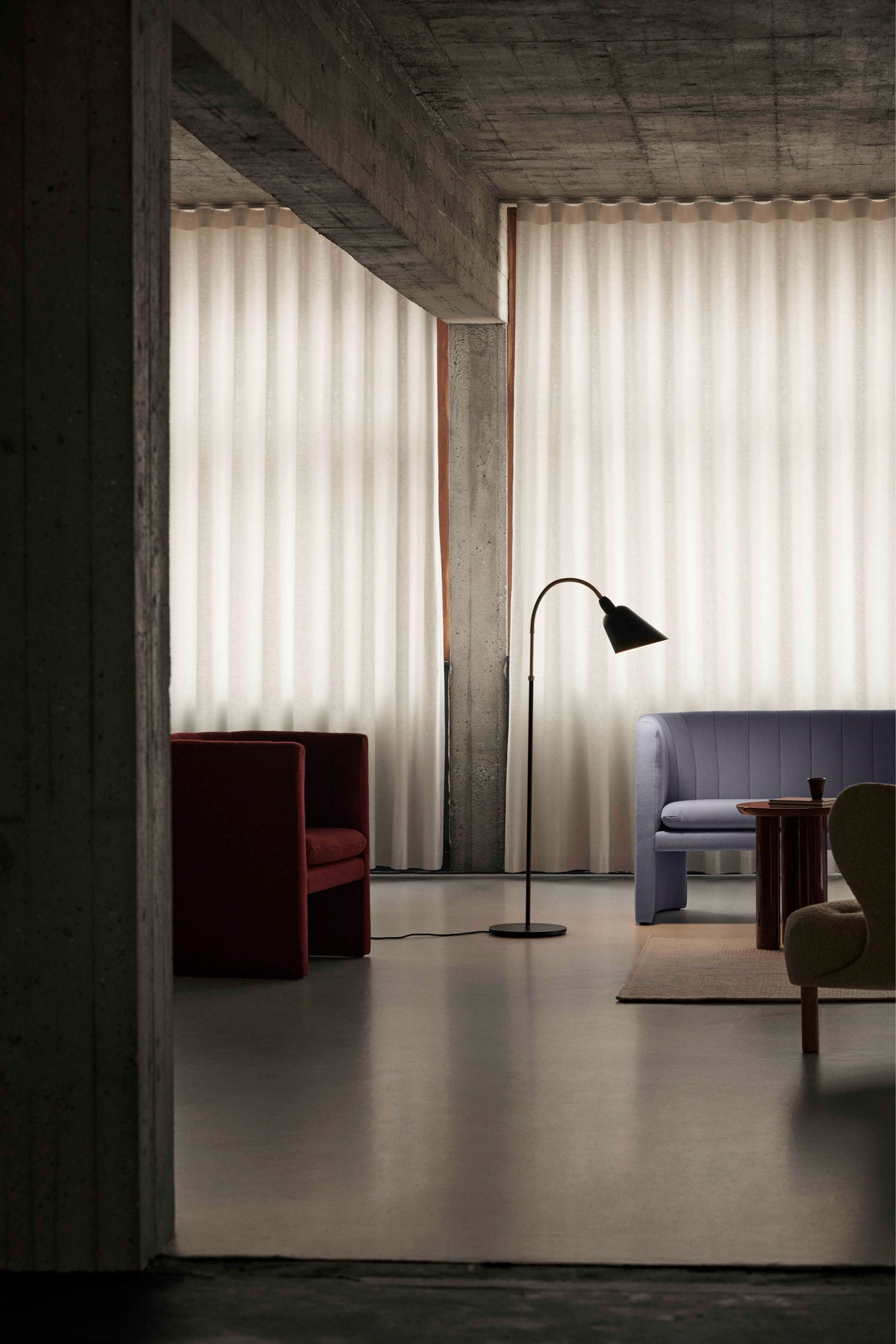 Zweisitzer-Sofa LOAFER SC25 gepolstert