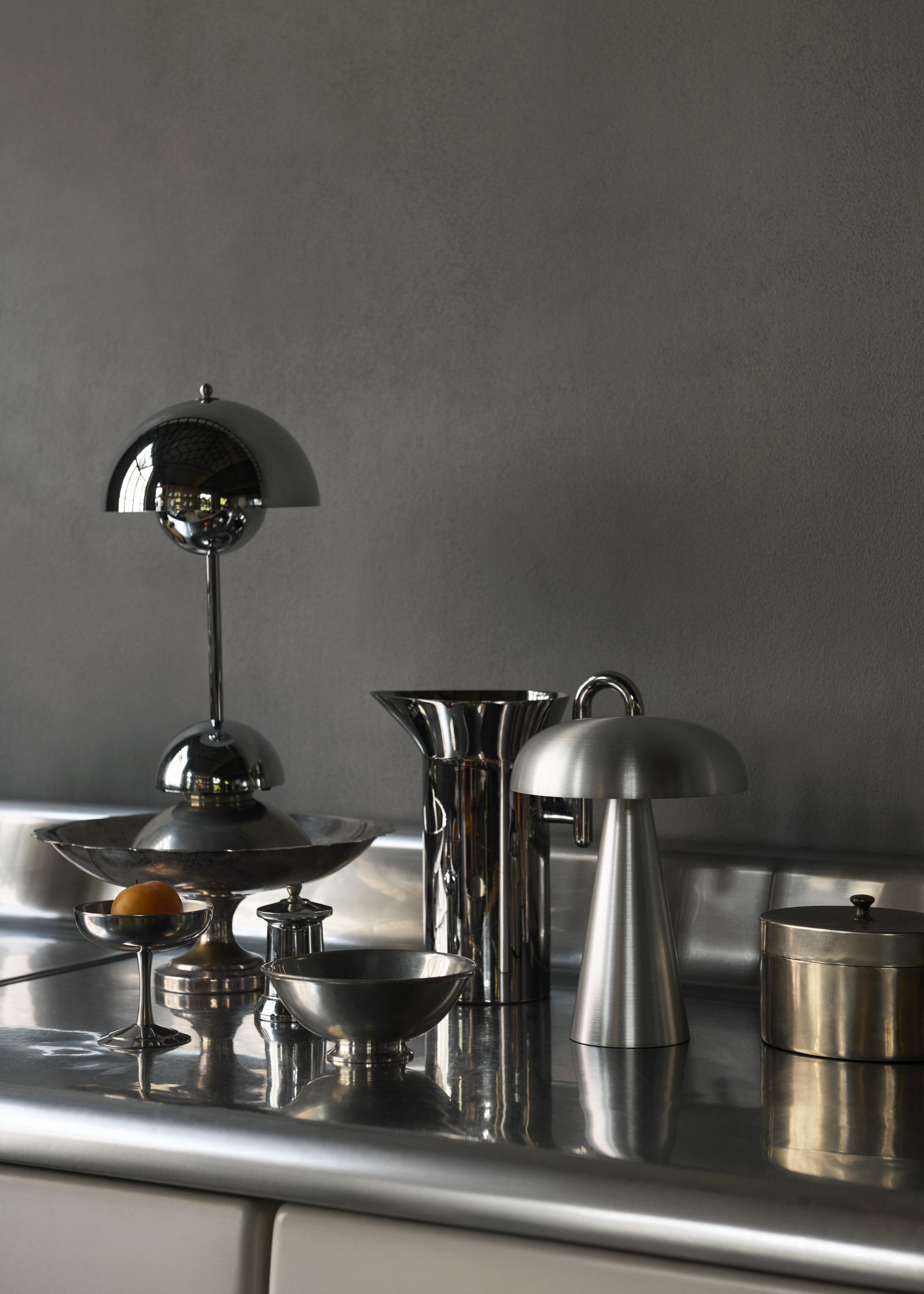 Tragbare Lampe COMO SC53 verchromt