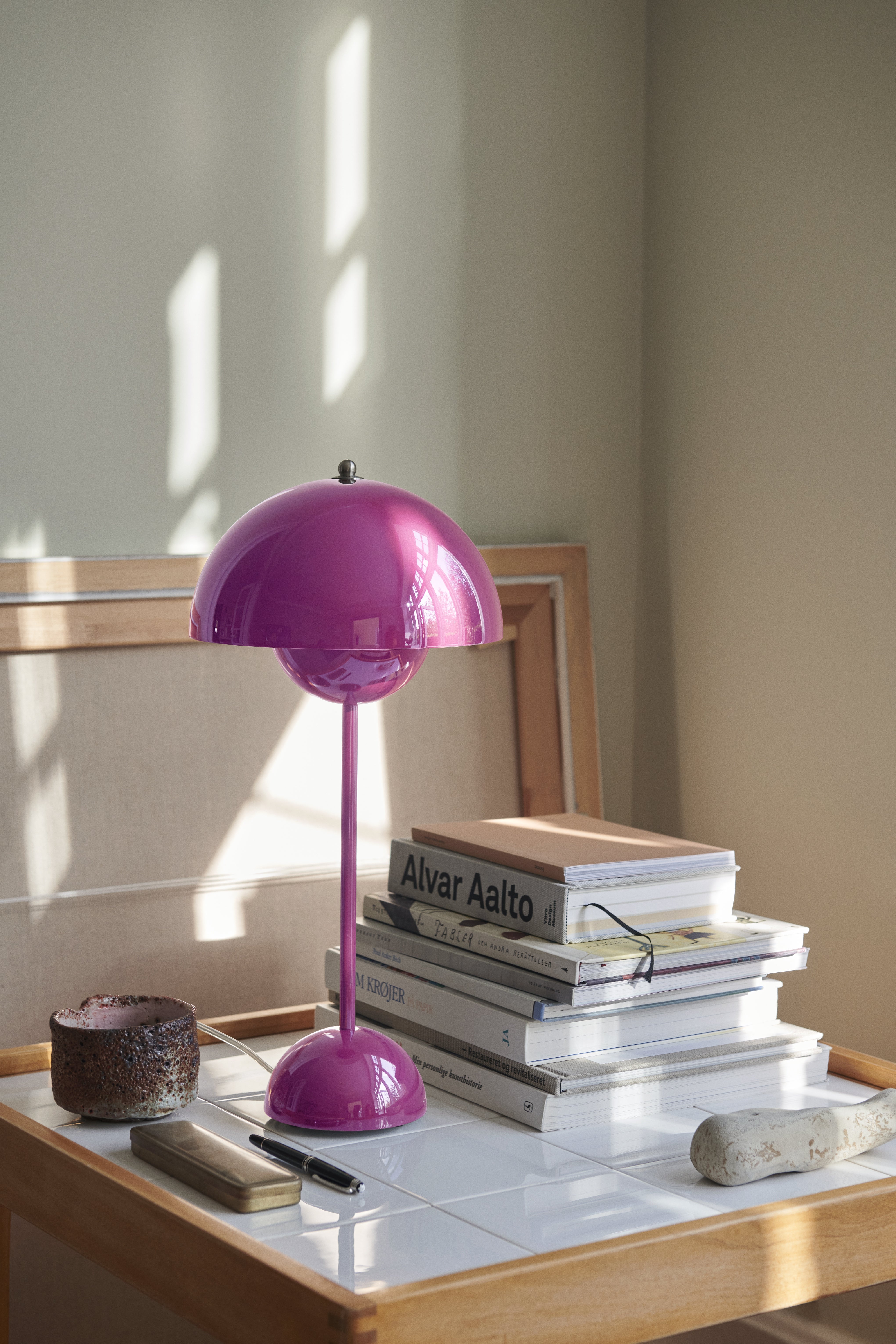 Tischlampe FLOWERPOT VP3 Fuchsia