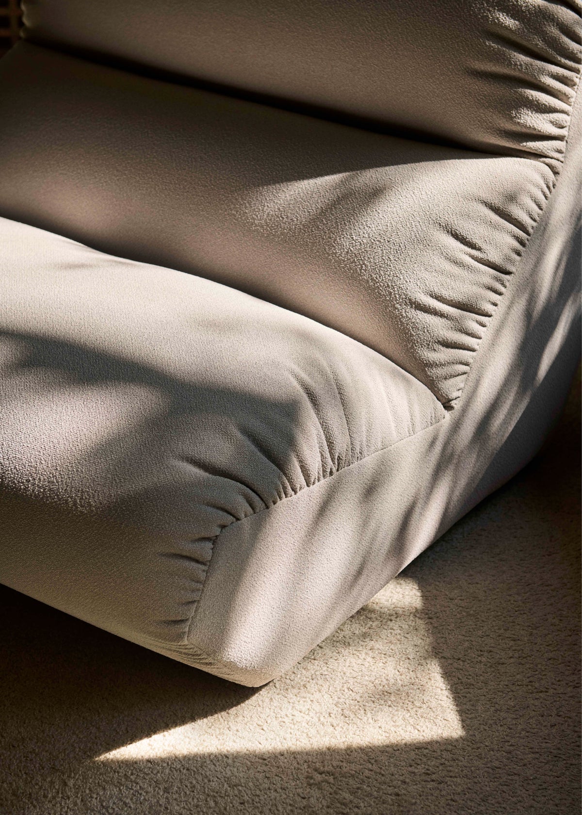 Modulares Sofa für 4 Personen HI LO beige