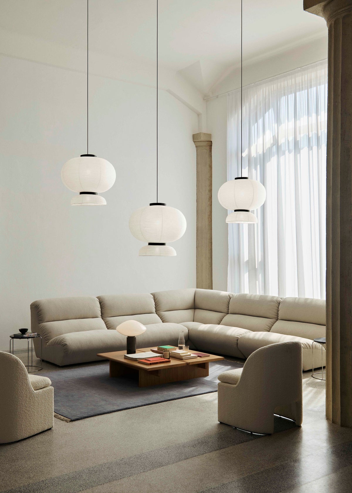 Modulare Sofa HI LO AV55 - gepolstertes Eckmodul