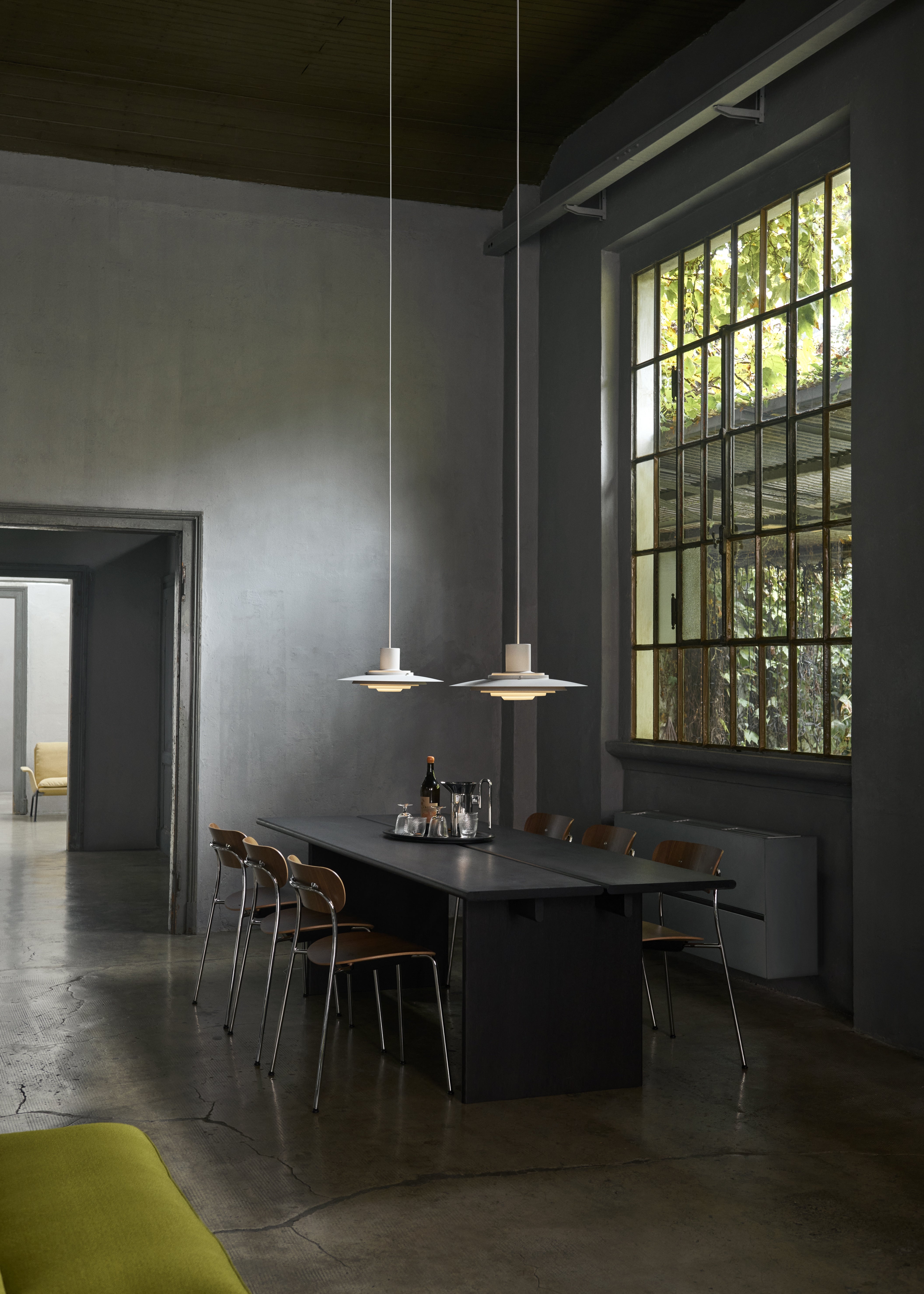 Pendelleuchte P376 Aluminium