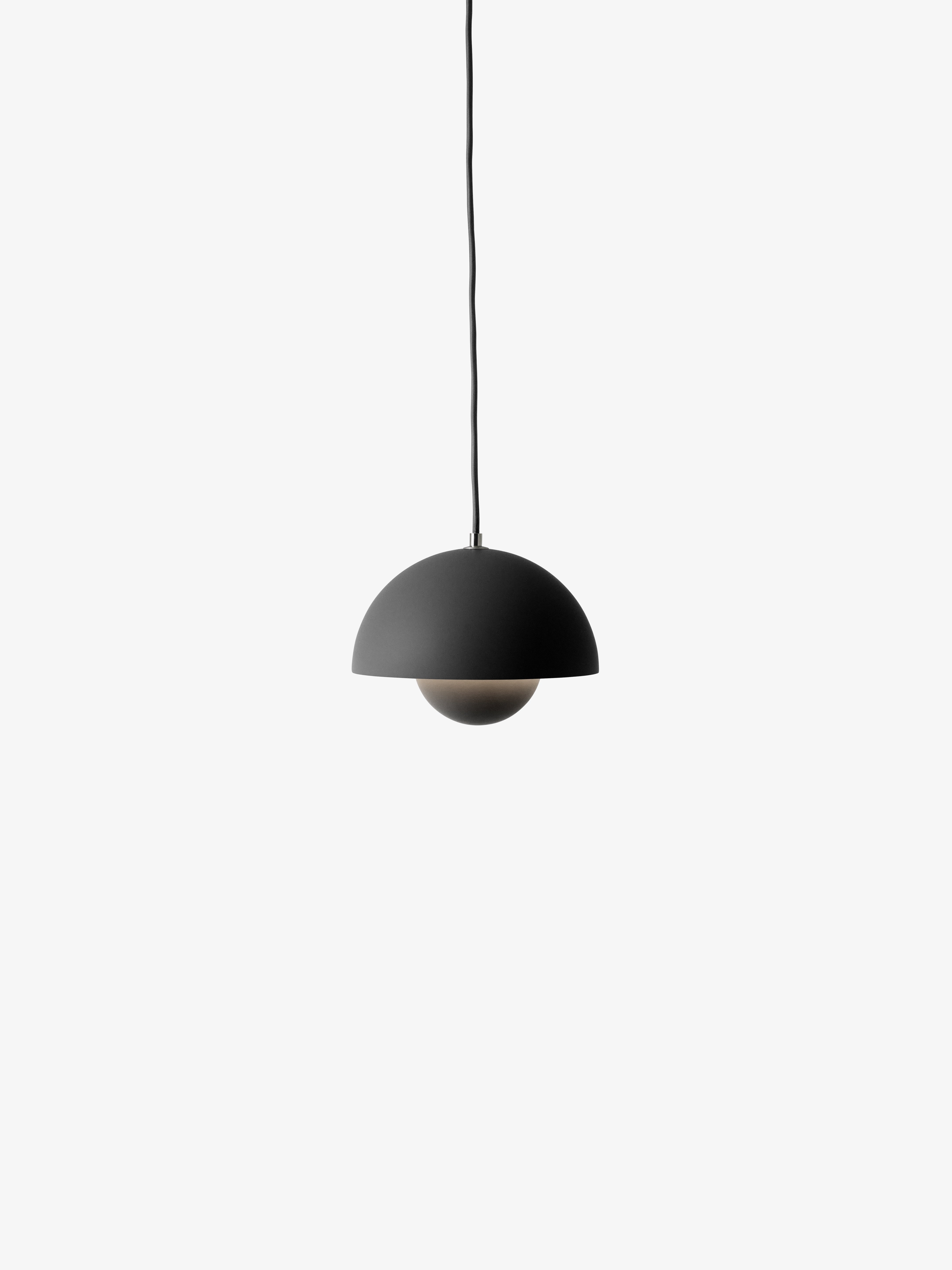 Pendelleuchte FLOWERPOT matt schwarz